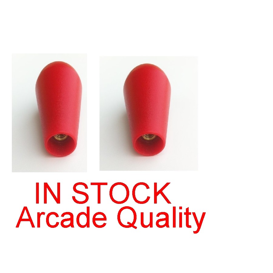 IN STOCK Red Bat Top Joystick Handles Top for Arcade1up Street Fighter Rampage