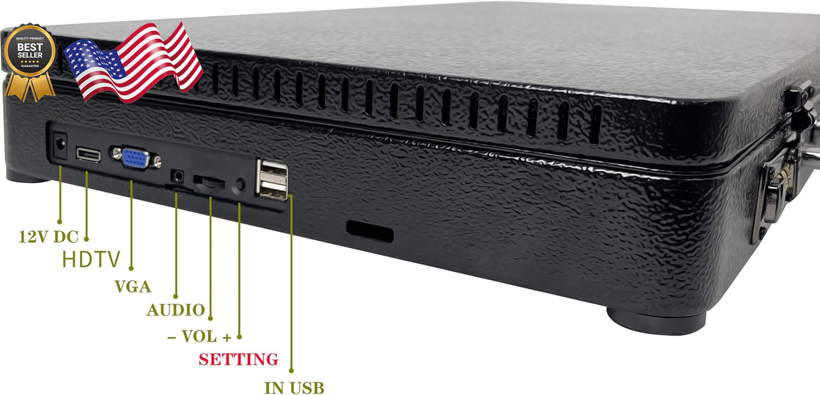 Portable 20000 in 1 Metal Box 3D Arcade Game Console 22 inch Screen Retro