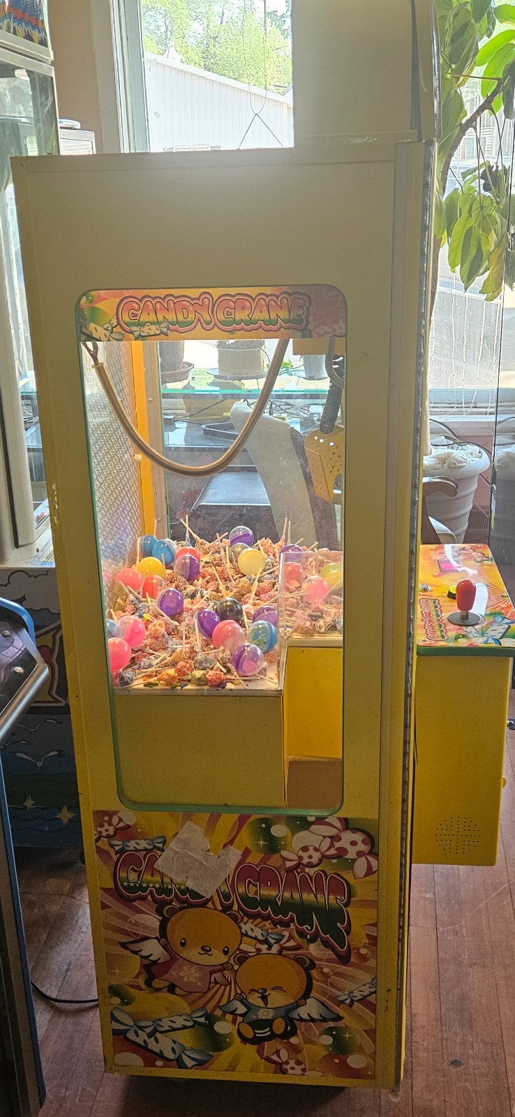 Coastal Amusements CANDY CRANE Arcade Prize Redemption Claw Machine WORKS