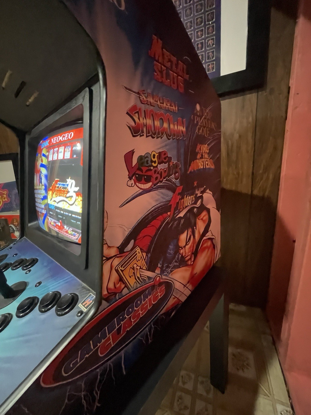 SNK Game Room Classics Neo Geo Arcade Machine AES MVS