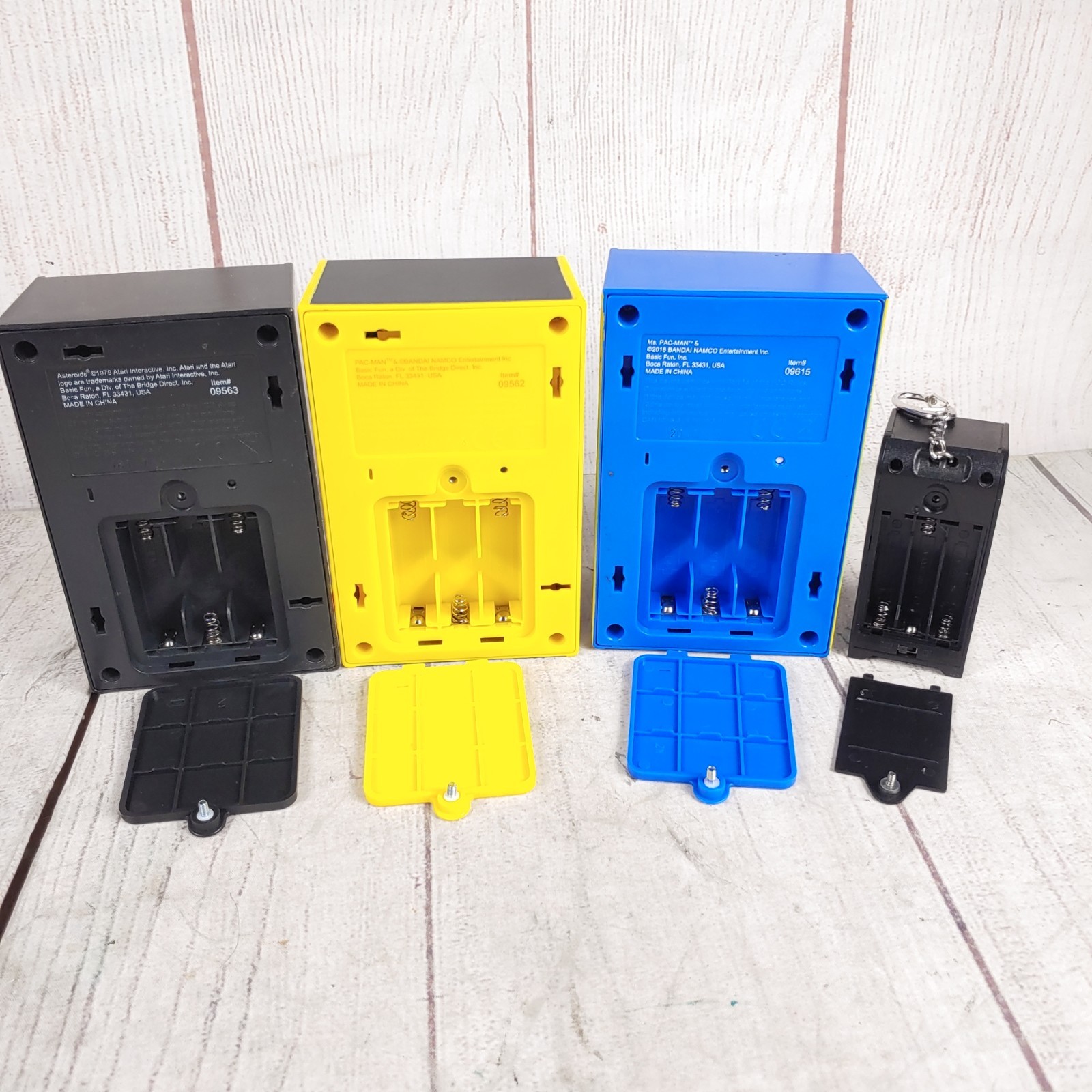 5x MINI ARCADE LOT – Atari, GALAGA, Asteroids, Ms. Pac Man Machines Bandai NAMCO