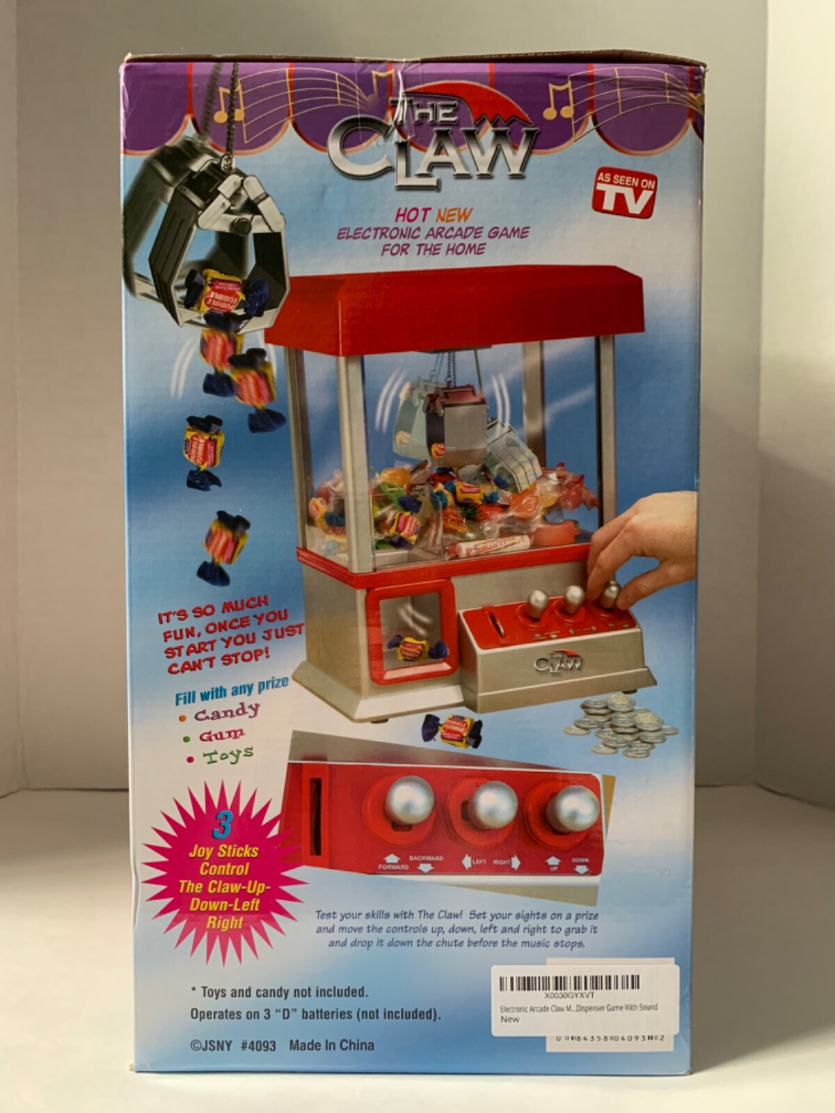 Claw arcade machine