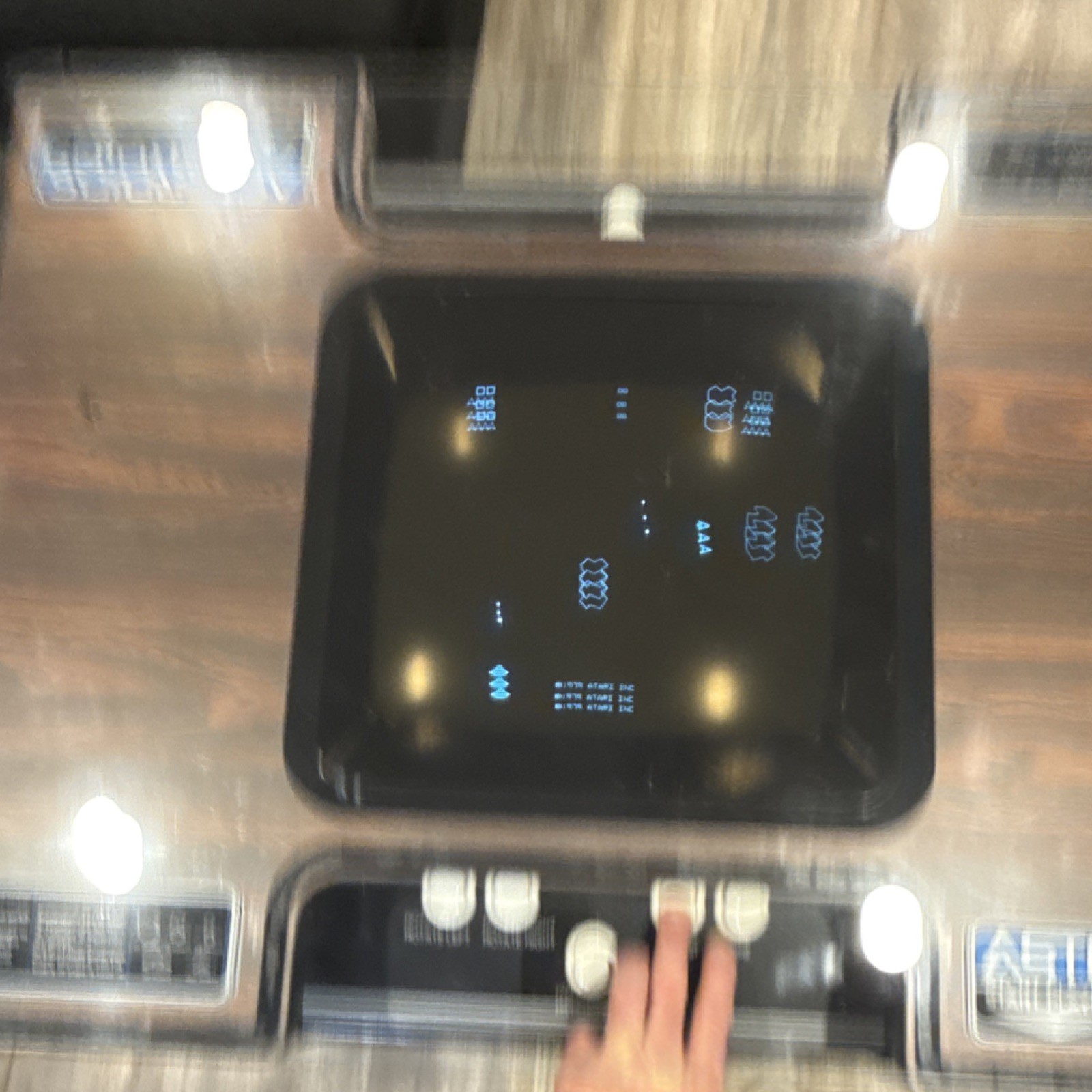 Atari Asteroids Original 1979 Cocktail Arcade Machine