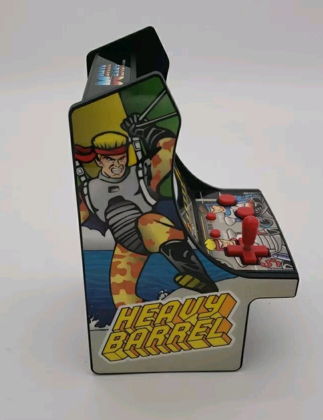 My Arcade DGUNL-3205 Heavy Barrel Micro Player Retro Arcade Machine 6” Game