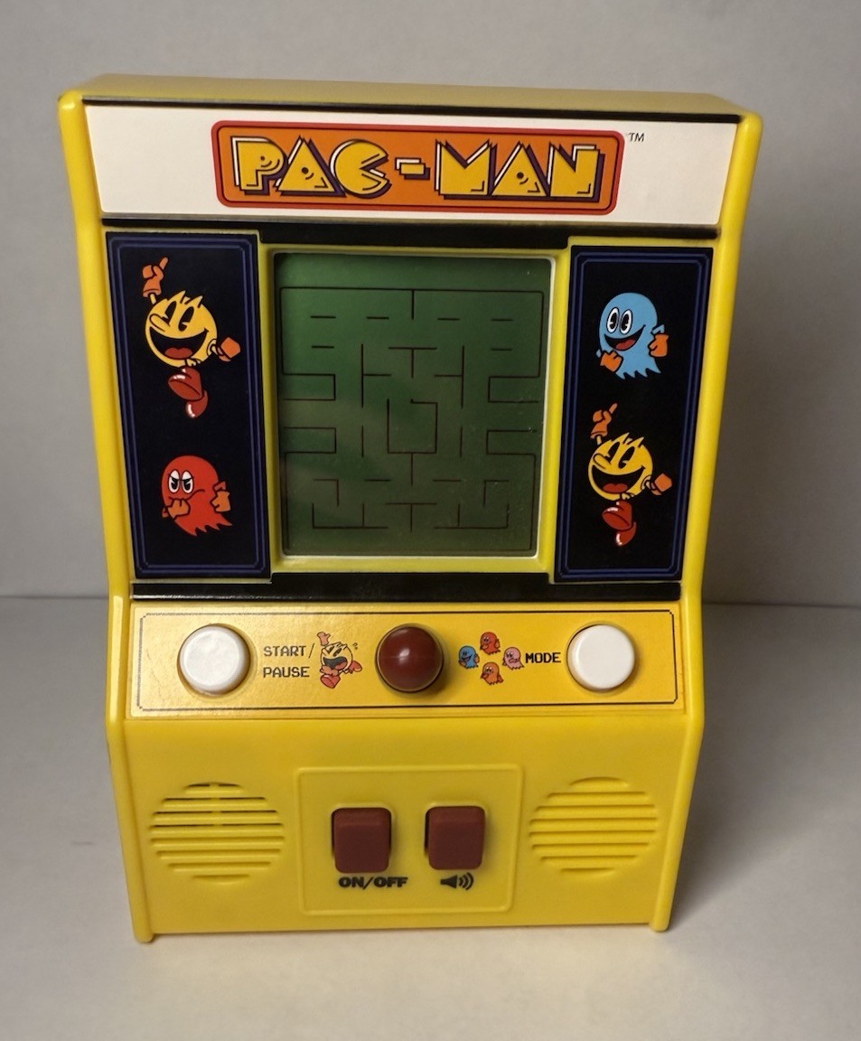 Ms. Pac-Man & Pac-Man Mini Hand-Held Arcade Machines