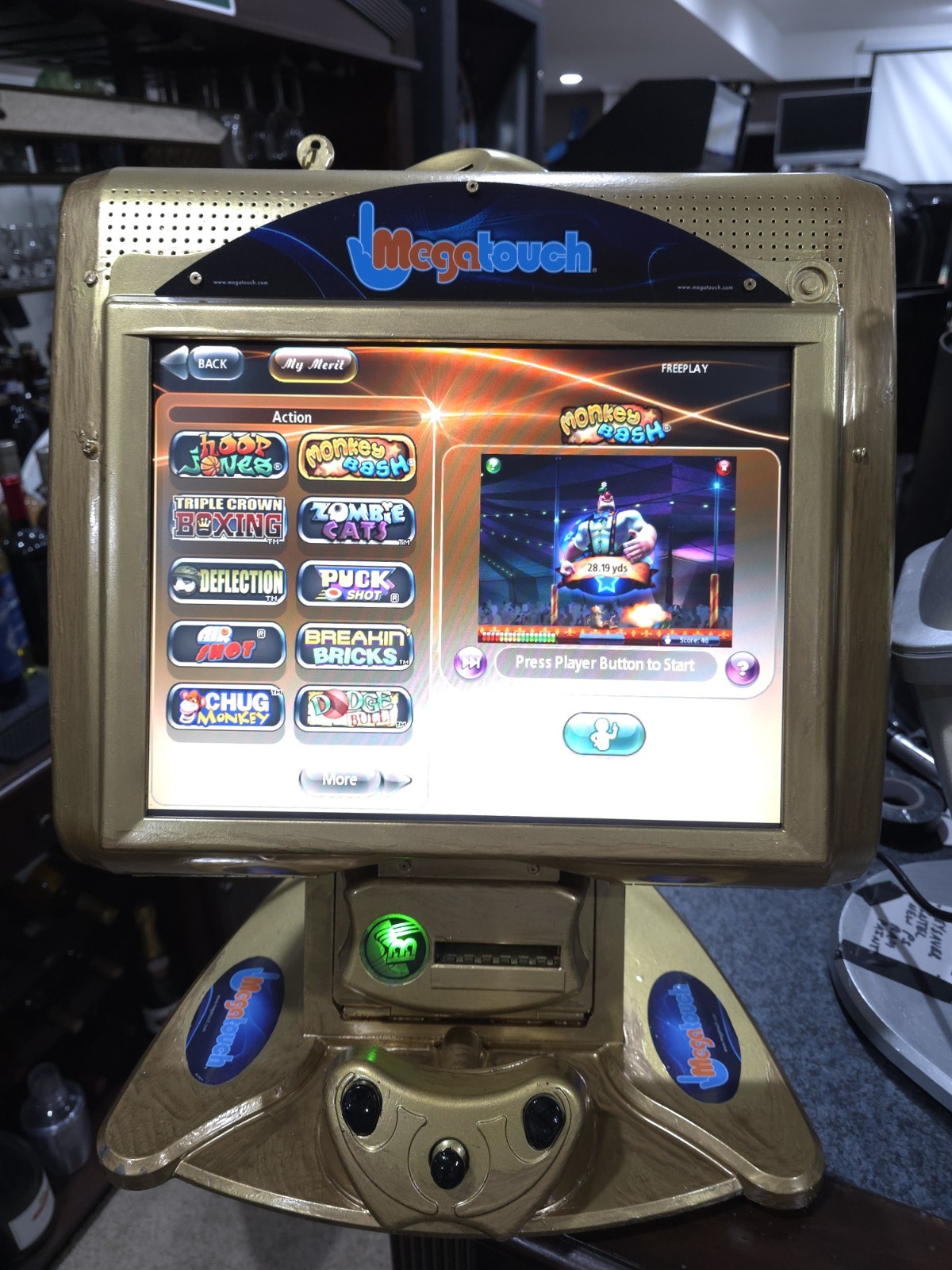Megatouch Ion 2014 Lost Classics Touchscreen Game. Repair Service in Chicago!