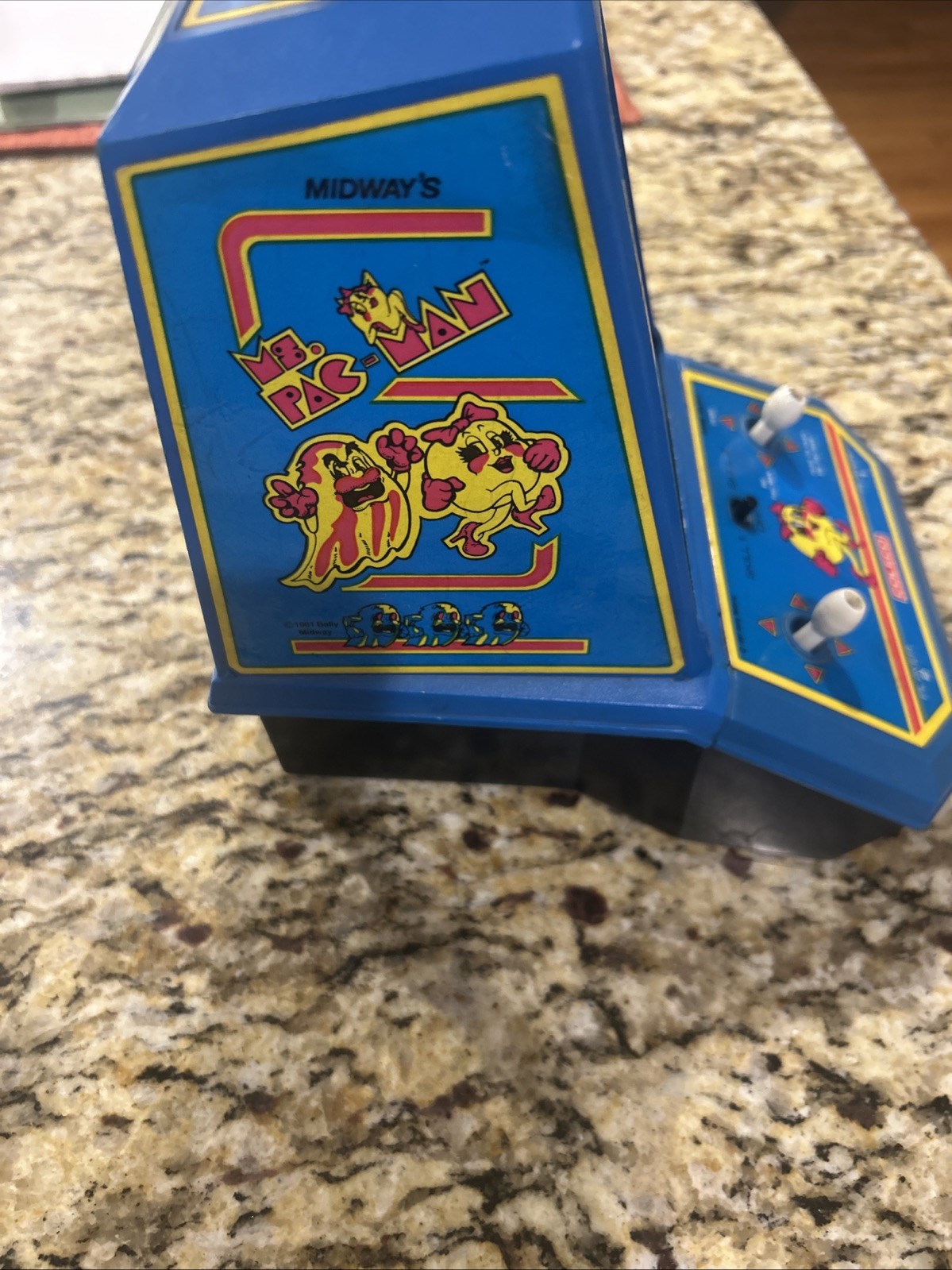 Coleco Bally Midway 1981 Ms. PAC-MANTabletop Arcade Video Game Tested No Cover