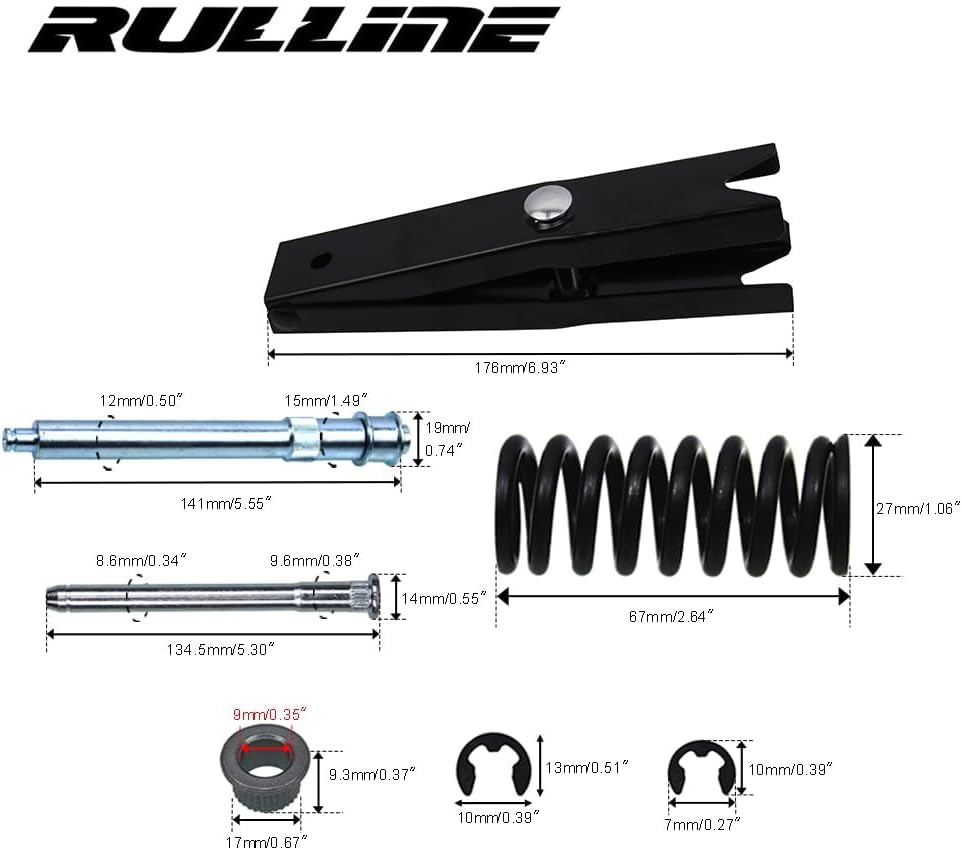 Door Hinge Repair Kit with Spring Tool – Compatible with Chevy GMC Suburban Taho
