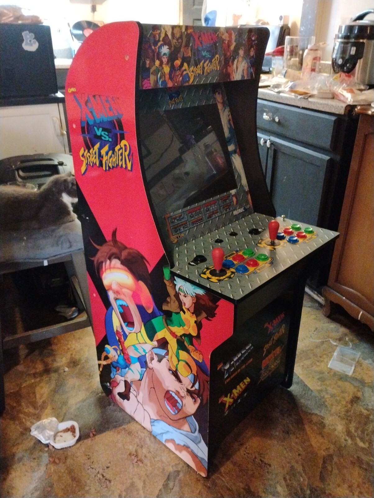 ARCADE1UP -4 Foot Arcade Machines, (Mortal Kombat II)