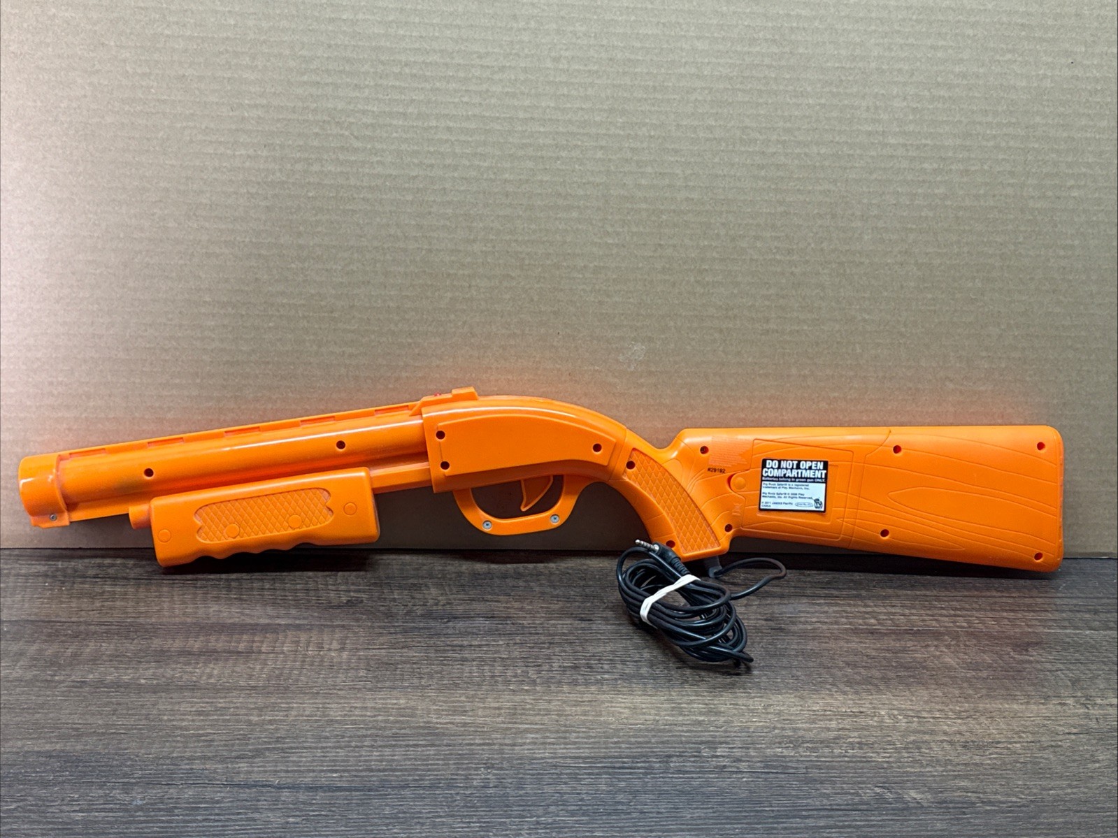 Big Buck Safari Pro Plug & Play TV Video Game Gun Controller TESTED Orange Only