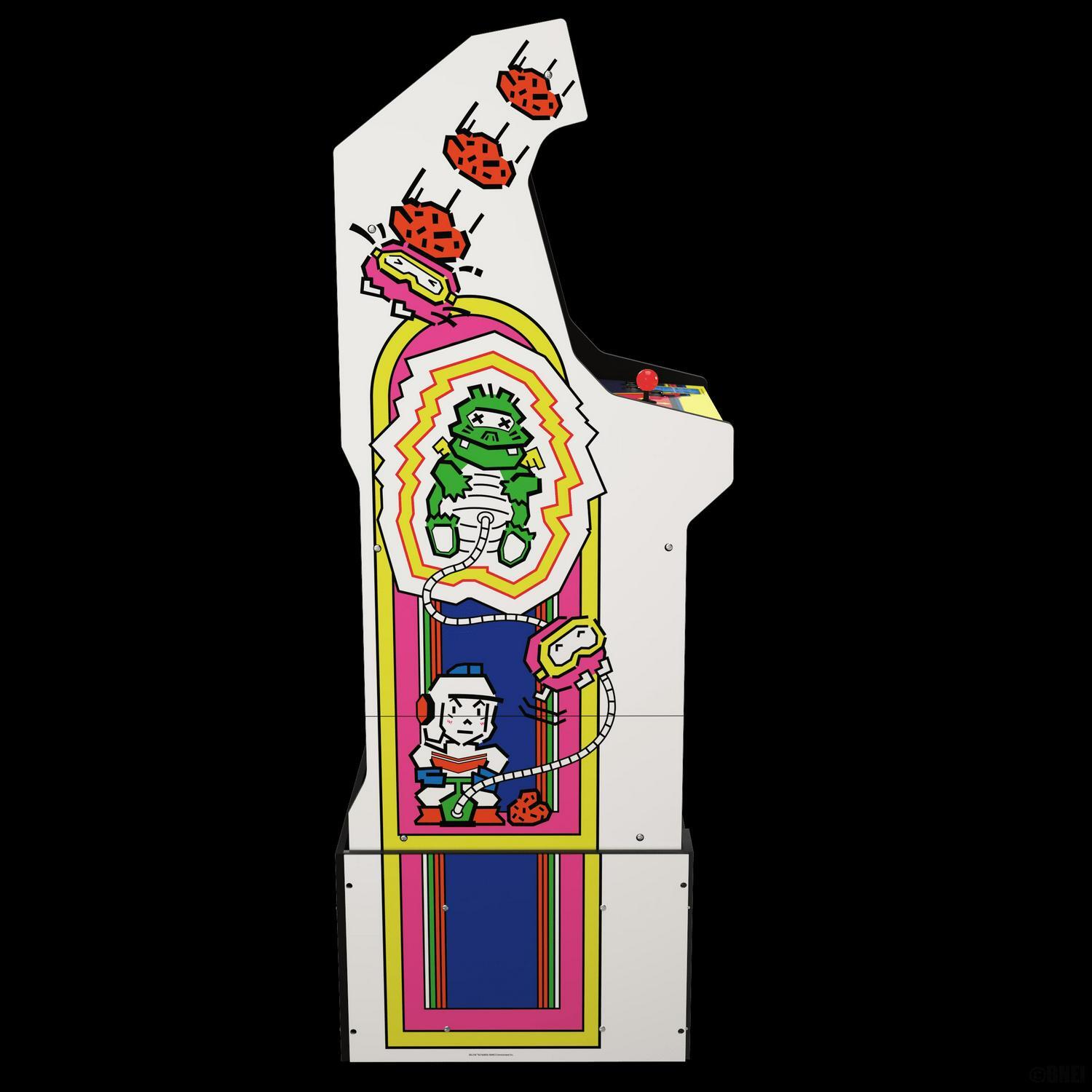 14 in 1 Multi-Game Legacy Edition Arcade Cabinet With Riser And Light-Up Marquee