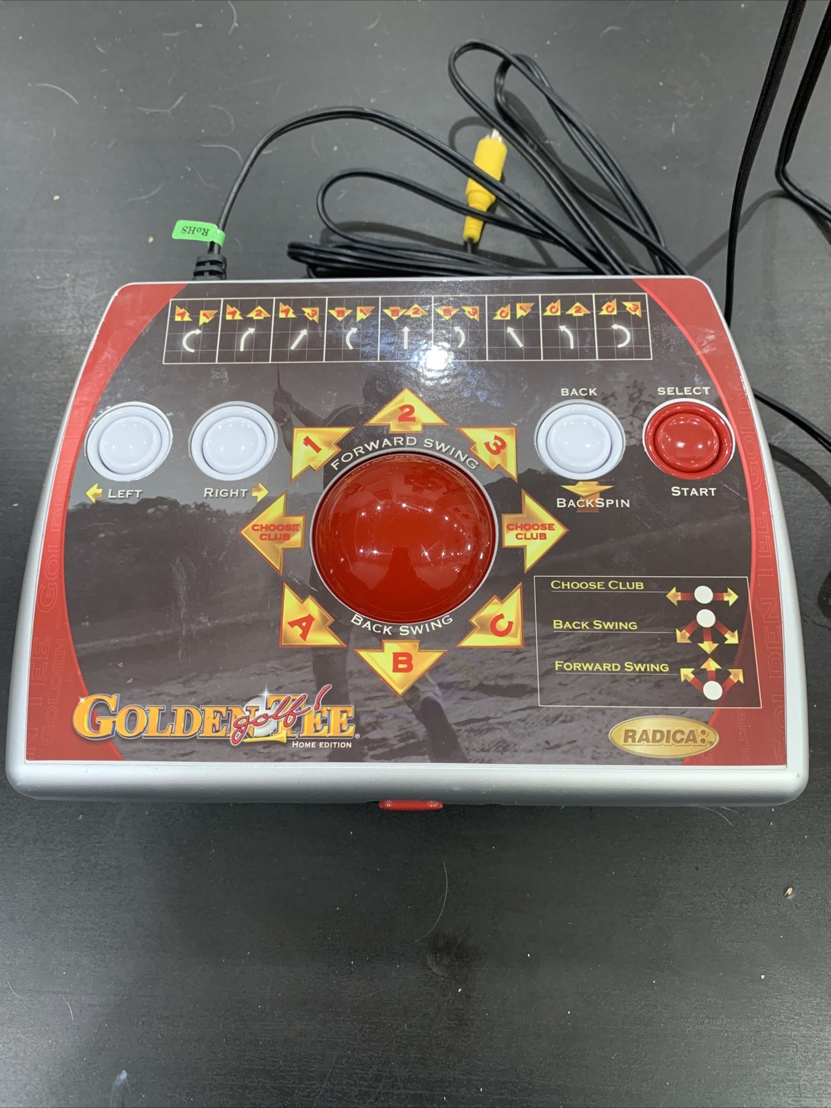 2005 Radica Golden Tee Golf Home Edition TV Plug & N’ Play Video Game *Tested*
