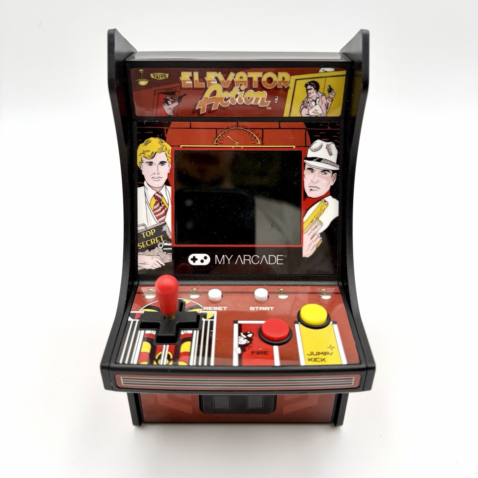 My Arcade Elevator Action Tito Top Secret 1983 6.75 W Retro Arcade Tested Works