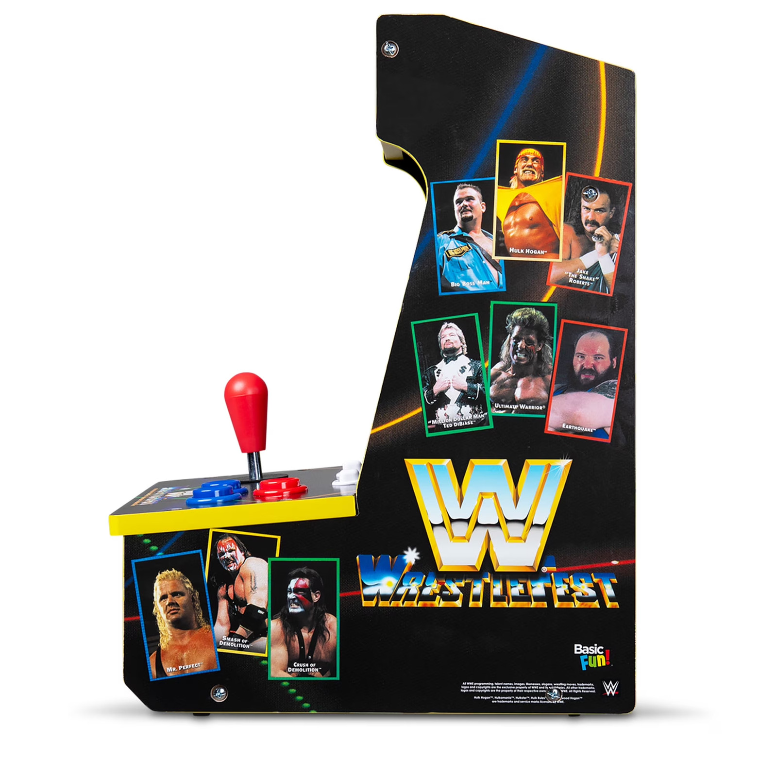Arcade Classics WWE Counter Series Game 8″ Liquid Crystal Screen & 4 Games