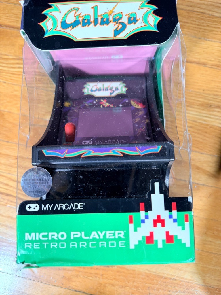 My Arcade Mini Retro Arcade Machine Galaga Micro Player VideoGame