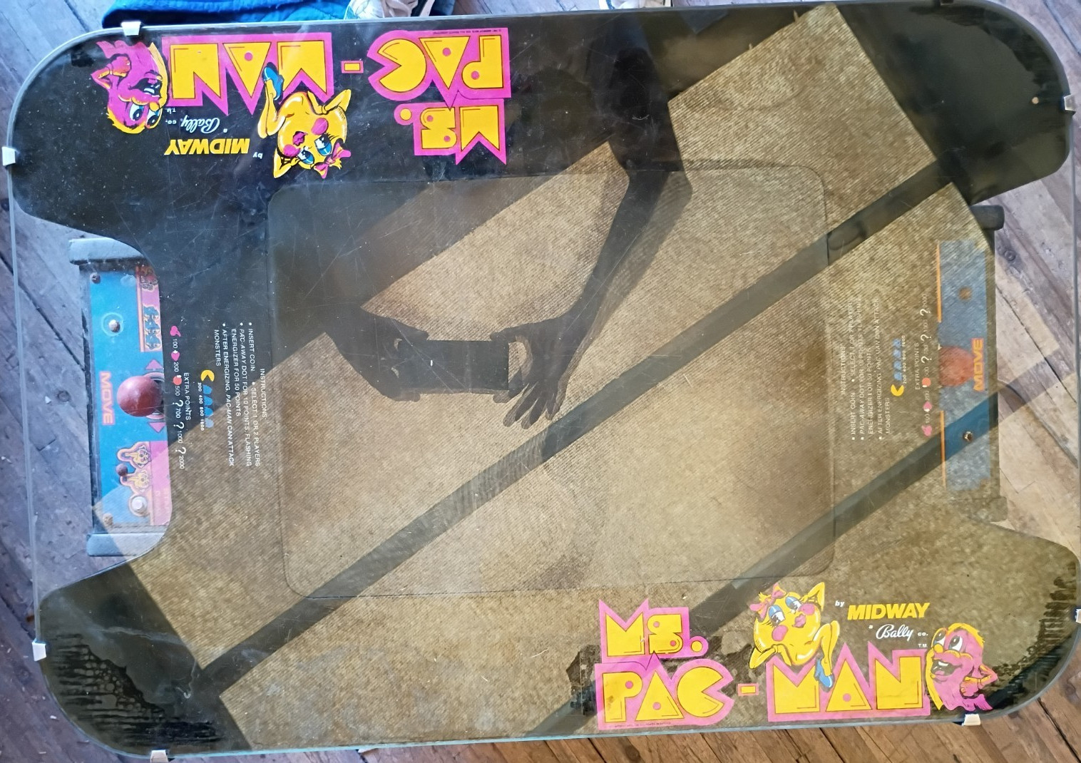 Midway Ms. Pac-Man Original Cocktail Arcade Machine – Vintage 1982 Classic