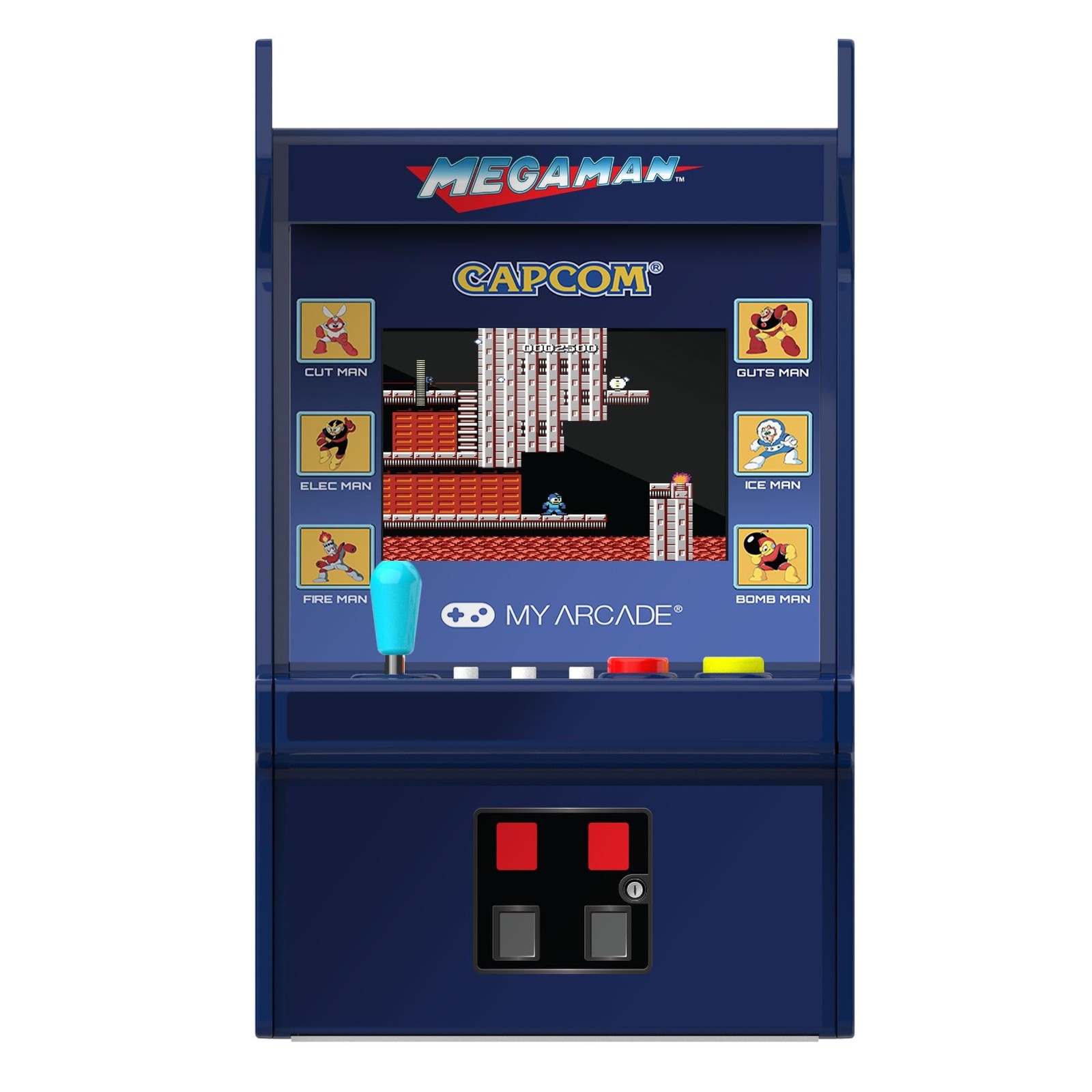 My Arcade Mega Man Micro Player Pro: Mega Man Retro Gaming Console Titles 1 T…