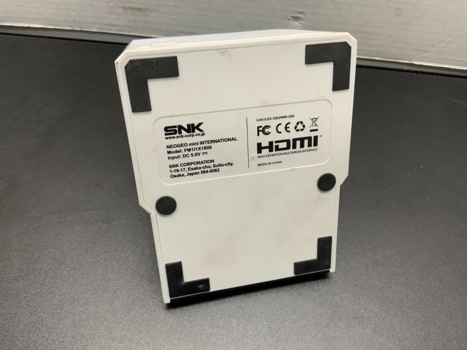 NEOGEO Mini International Retro Arcade Console 40 Games