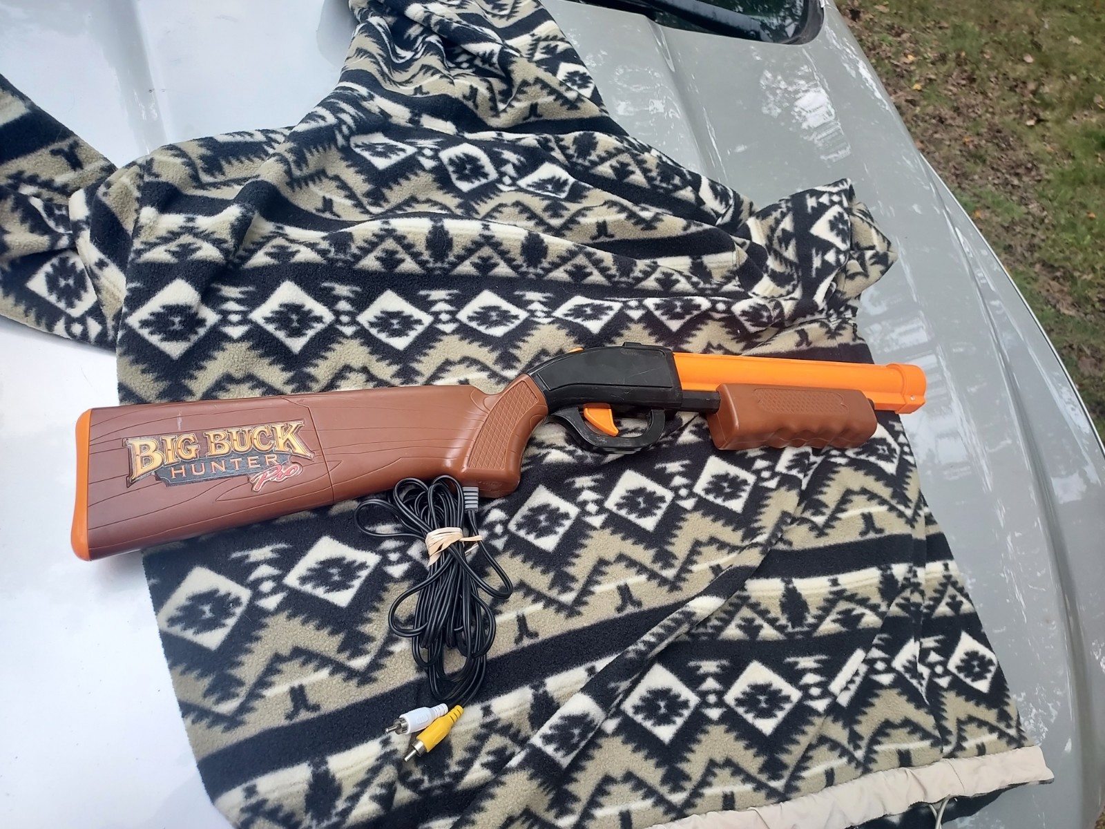 Big Buck Hunter Pro Plug & Play Replacement Orange Gun ONLY (No Sensor Included)
