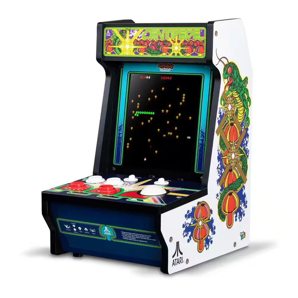 Atari Centipede Counter Series Arcade Game with 8 In. Screen