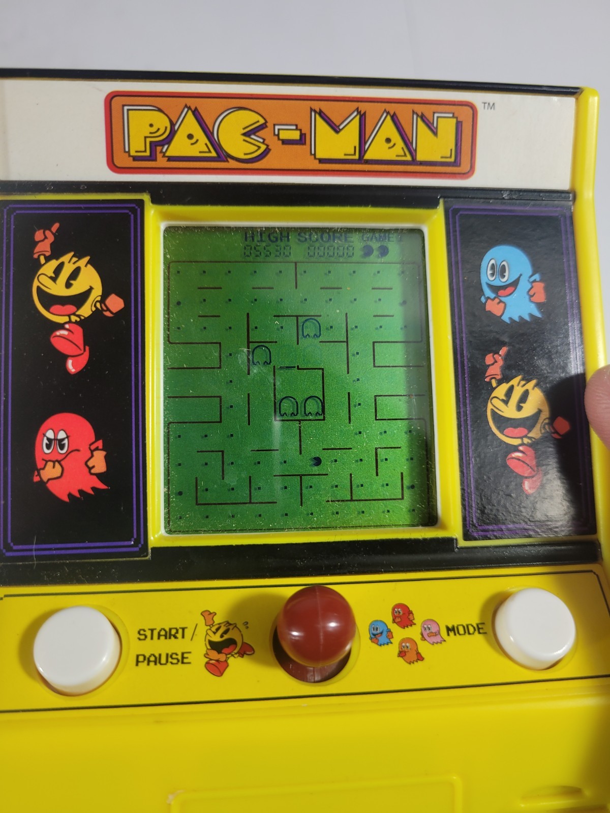 Vintage Bandai Namco Pac-Man Mini Arcade Game; Tested And Working Ships Free