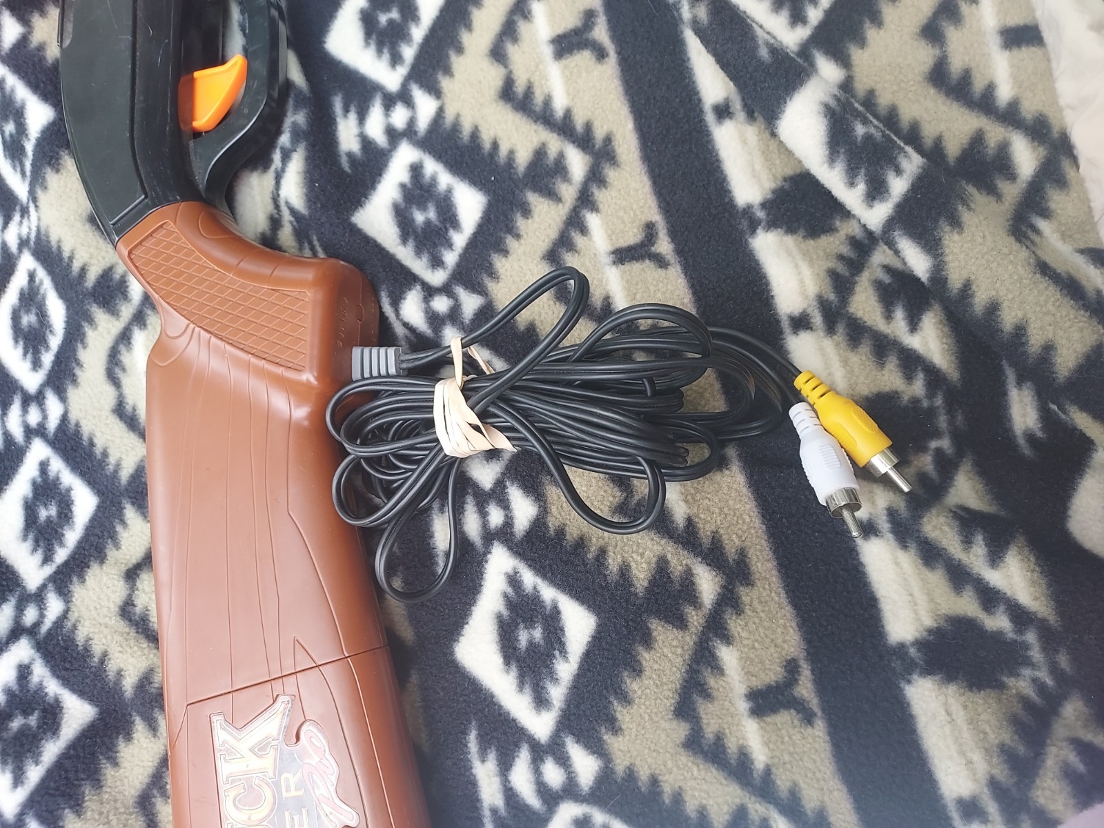 Big Buck Hunter Pro Plug & Play Replacement Orange Gun ONLY (No Sensor Included)
