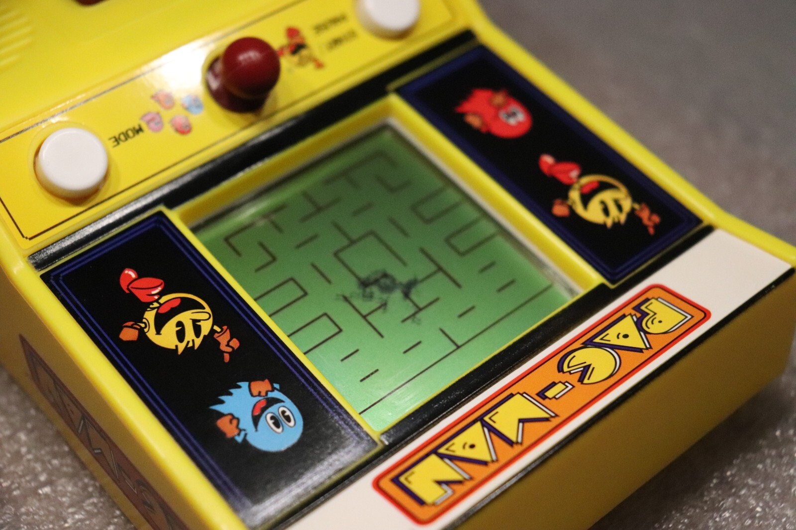 Bandai Namco Pac-Man Mini Arcade Game Item #09521 Works included New Batteries
