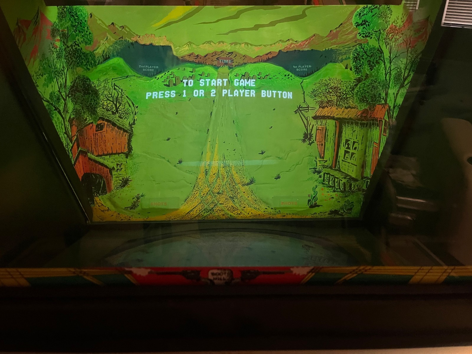1977 Boot Hill Arcade Machine by Midway Co. RARE & WORKING!
