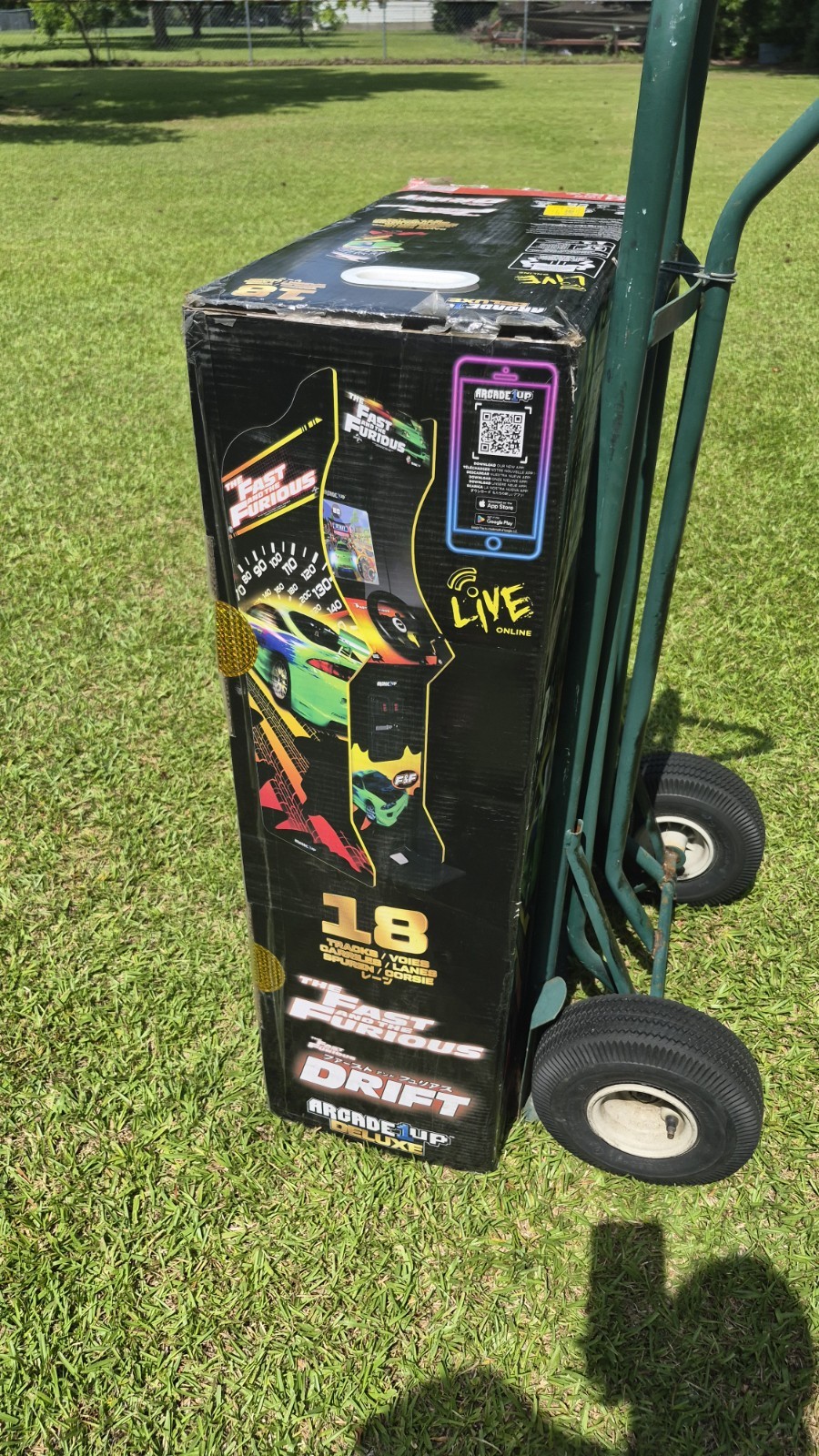 Arcade1up The Fast & The Furious Deluxe MoARCADE GAME Drift Home Arcade Cabinet