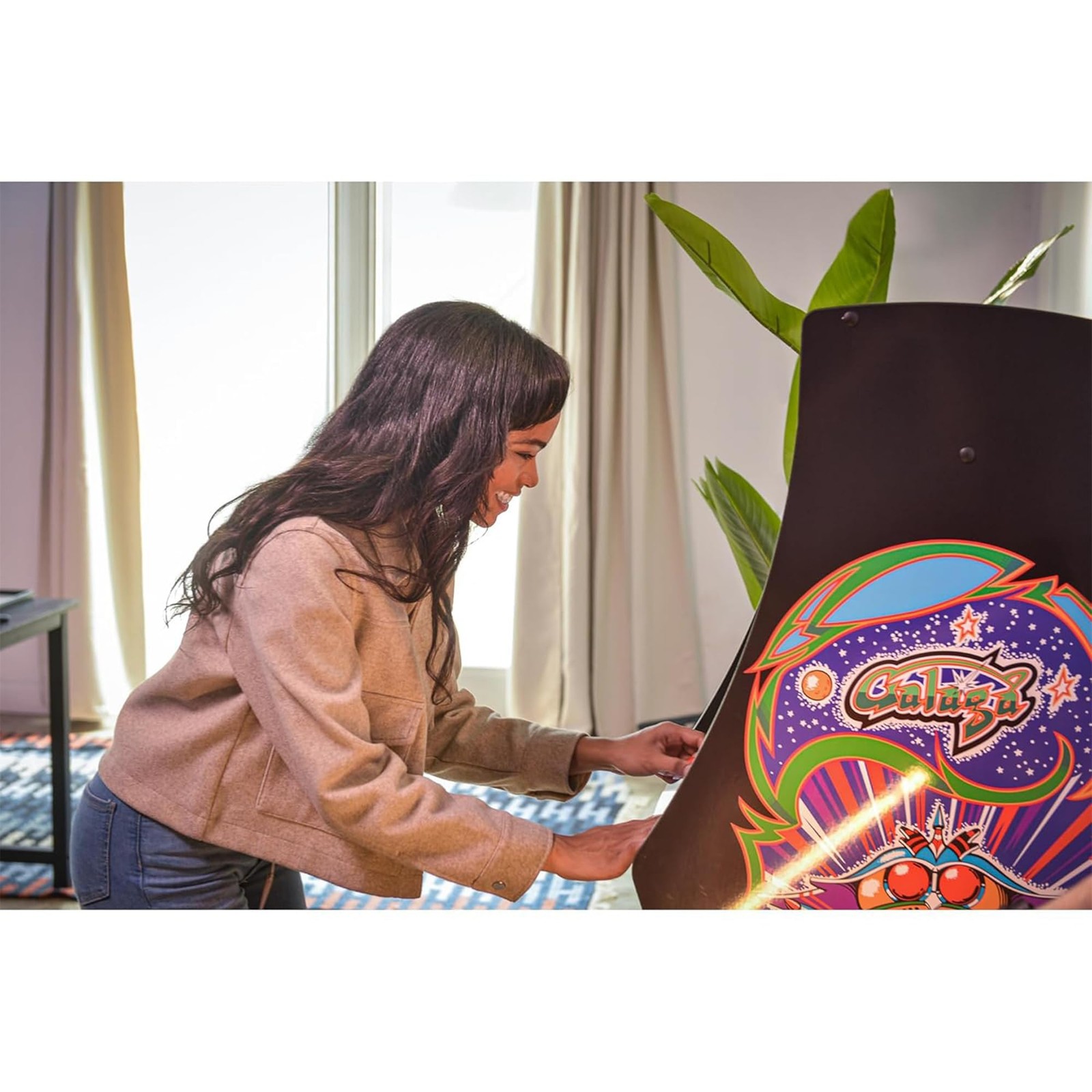 Deluxe 5ft Arcade Machine – 12 Classic Games for Home Fun!