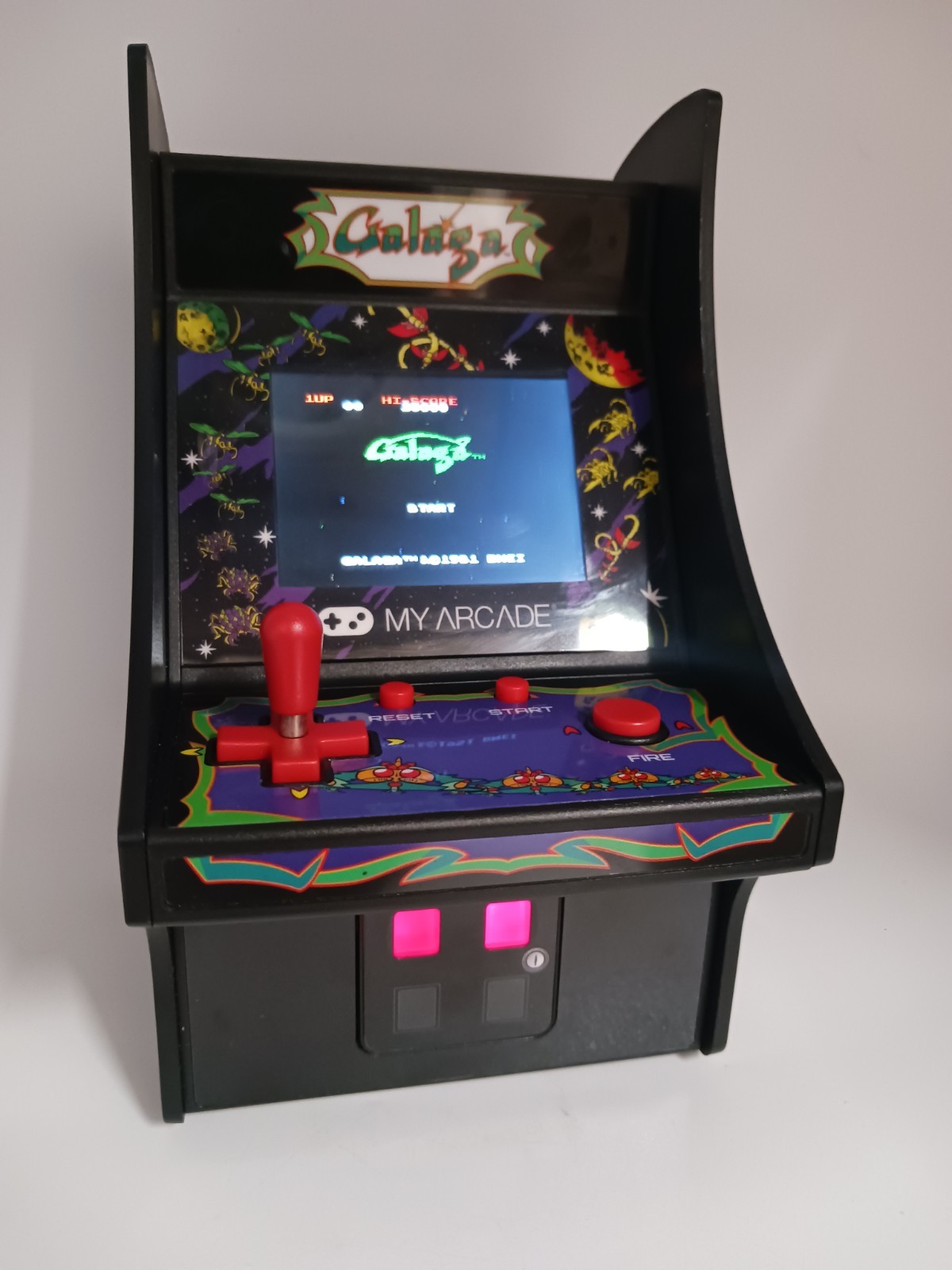 Micro Player My Arcade Machine: Galaga Video Game Working USB Or AA 2018 Bandai