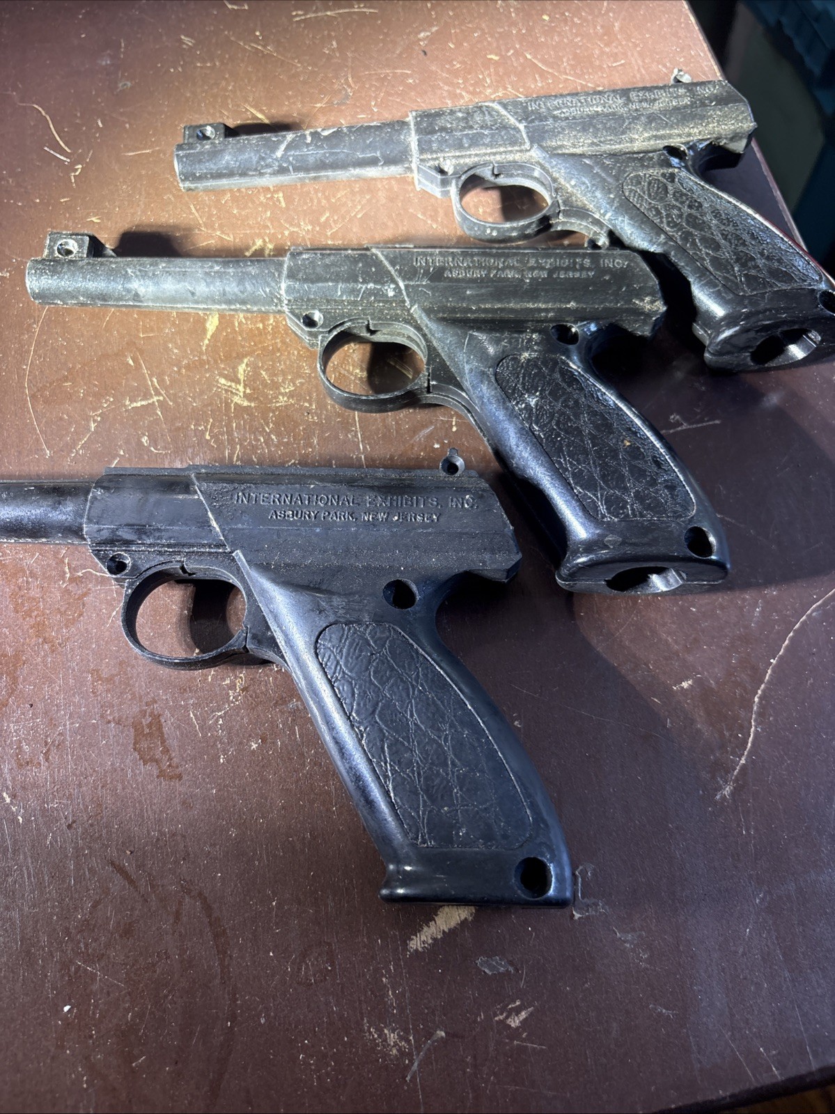 International Exhibits Inc. Asbury Park N.J. Concession Game Toy Guns