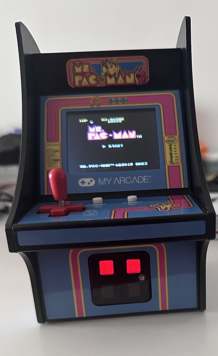 Ms Pac Man Mini Arcade 2019