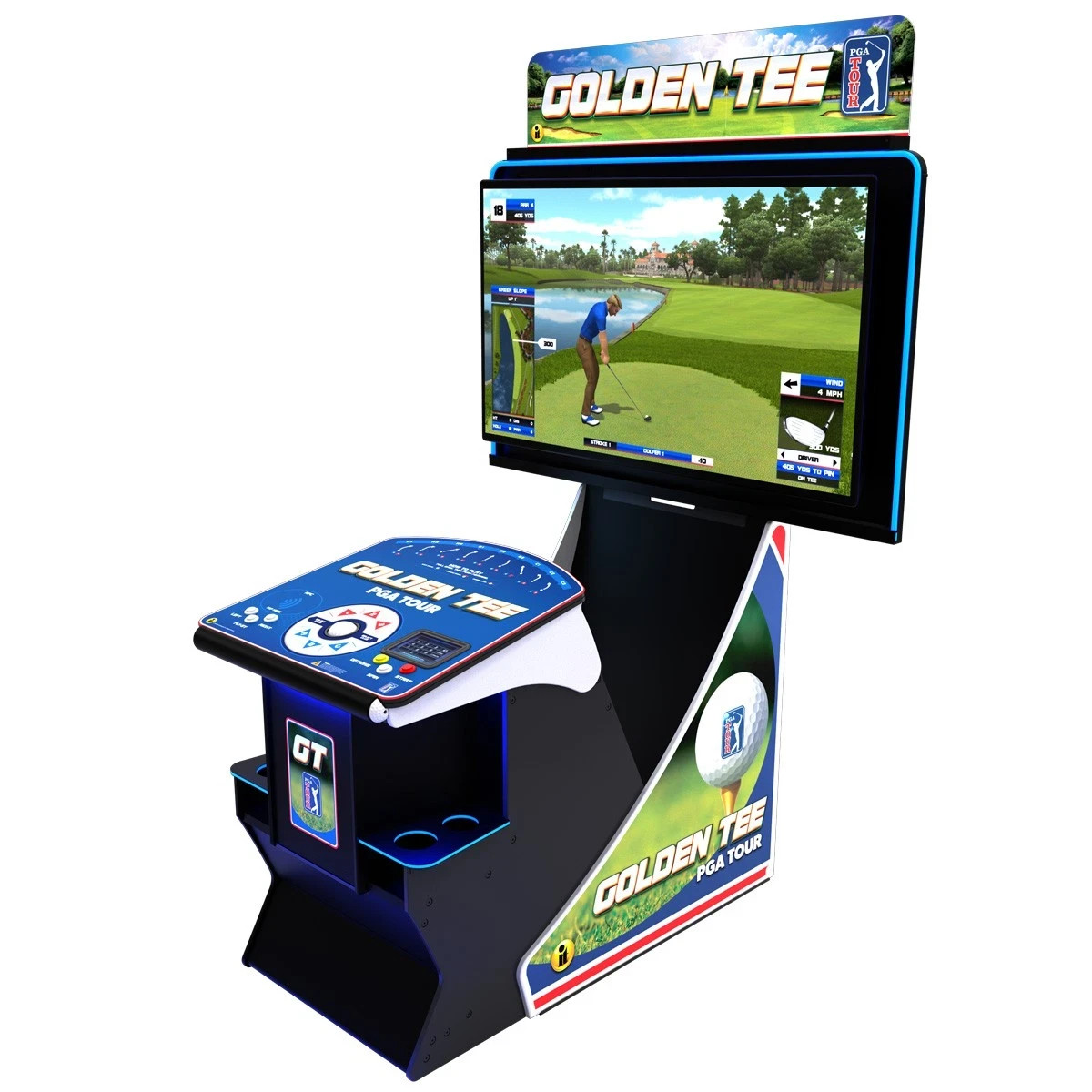 Golden Tee Golf Game – PGA TOUR Clubhouse Deluxe Edition – 2026 – Free Play