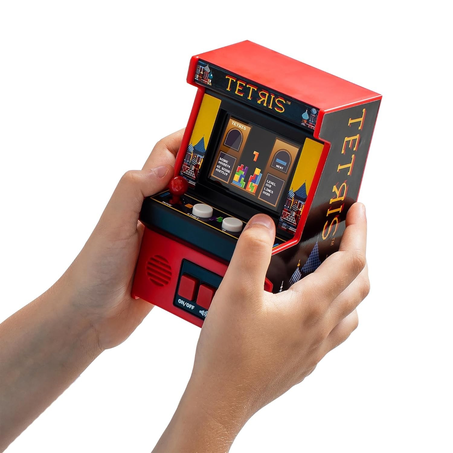 Mini Arcade Tetris Game – Retro Handheld Classic for Kids and Collectors