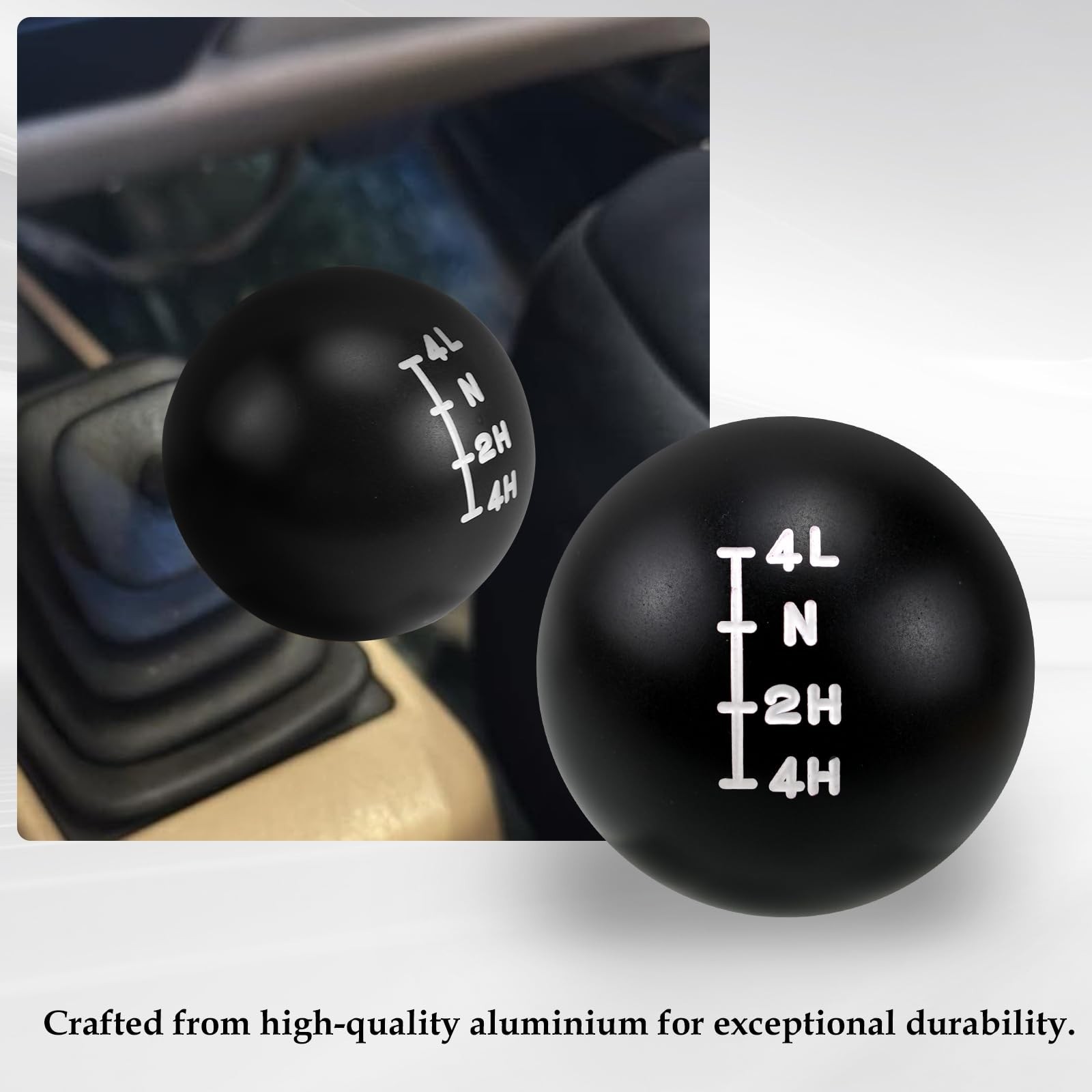 RYANSTAR RACING NP205 Aluminum Transfer Case Shift Knob Compatible with Chevy…