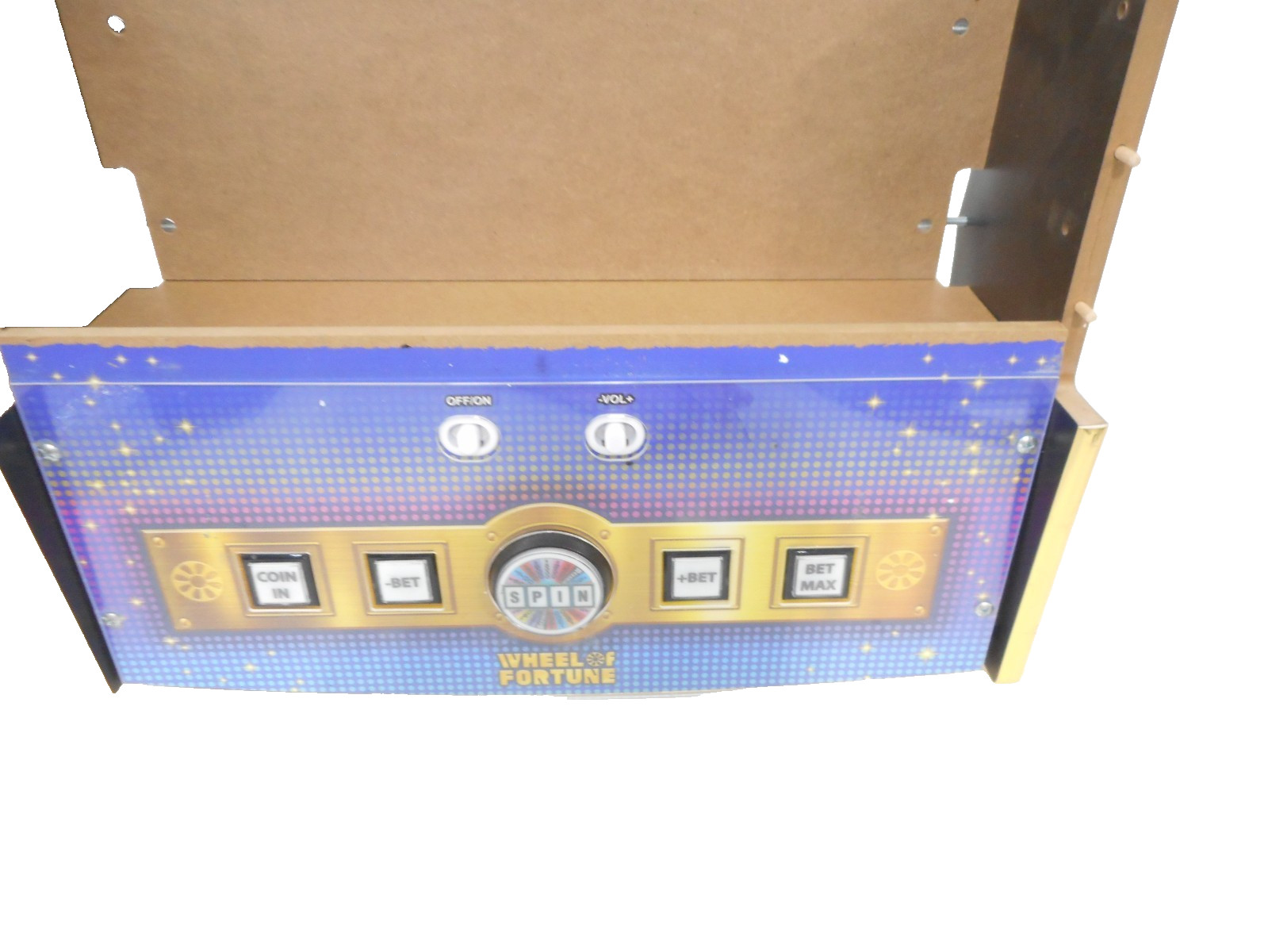 Arcade1Up Wheel of Fortune Casinocade Deluxe,Control Deck ONLY.