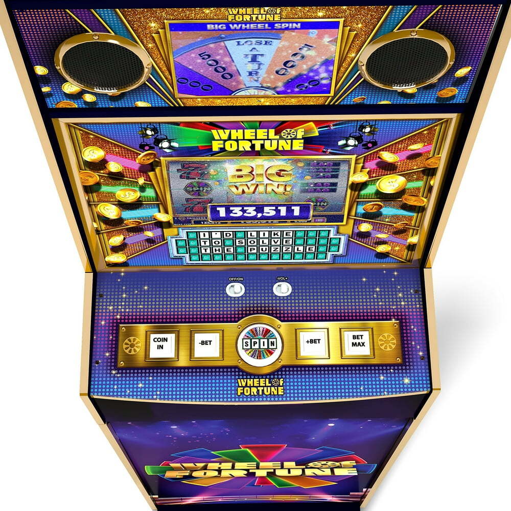 Video Slot Machine – Casino Arcade – 5 Ft Tall Cabinet up tp 24 Games Available