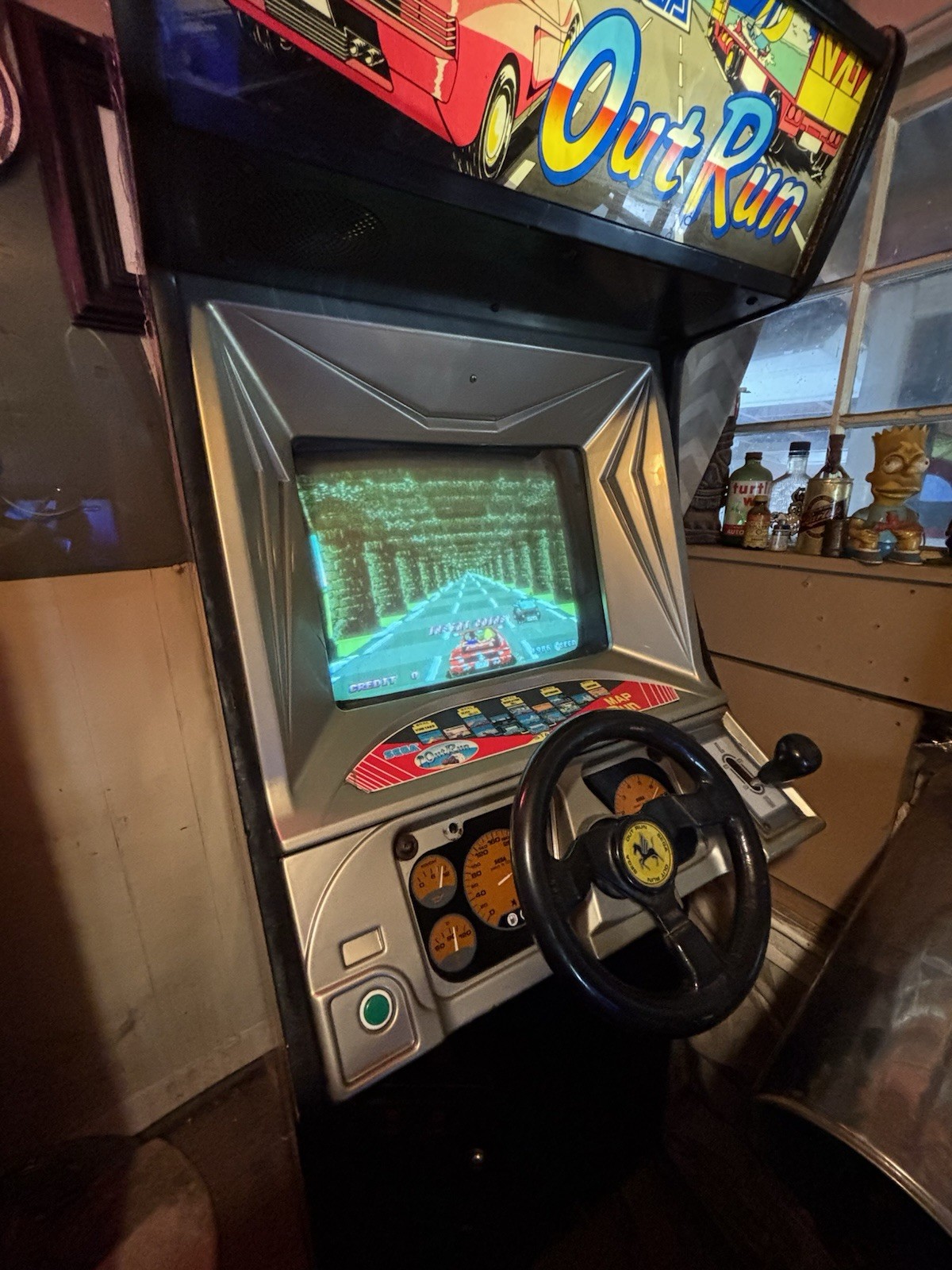 Vintage SEGA OutRun Arcade Machine – Fully Working!