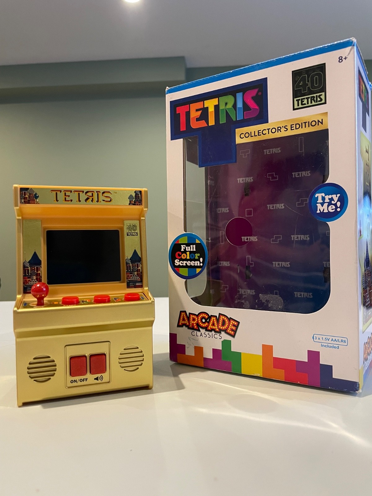 tetris arcade machine mini