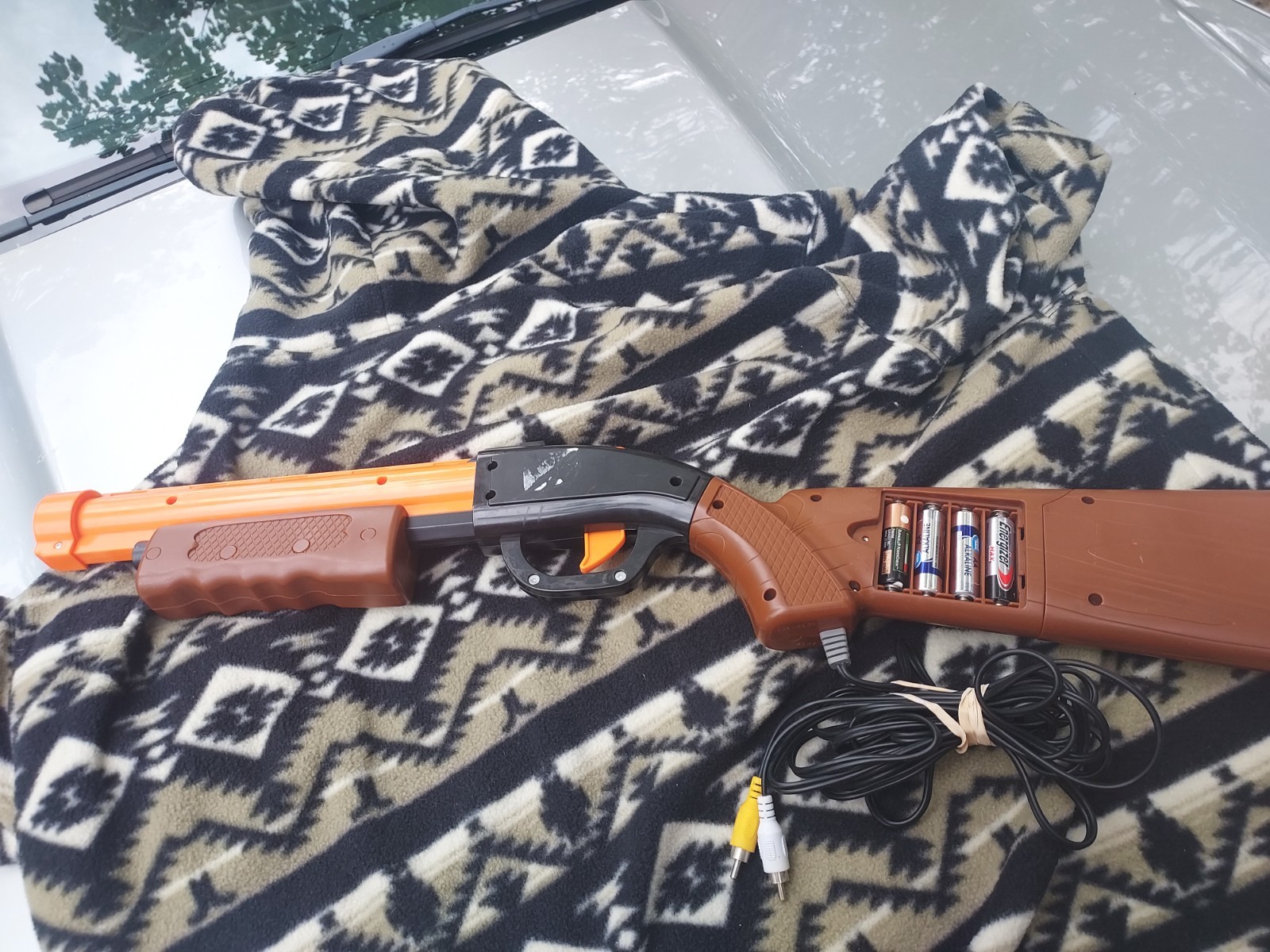 Big Buck Hunter Pro Plug & Play Replacement Orange Gun ONLY (No Sensor Included)
