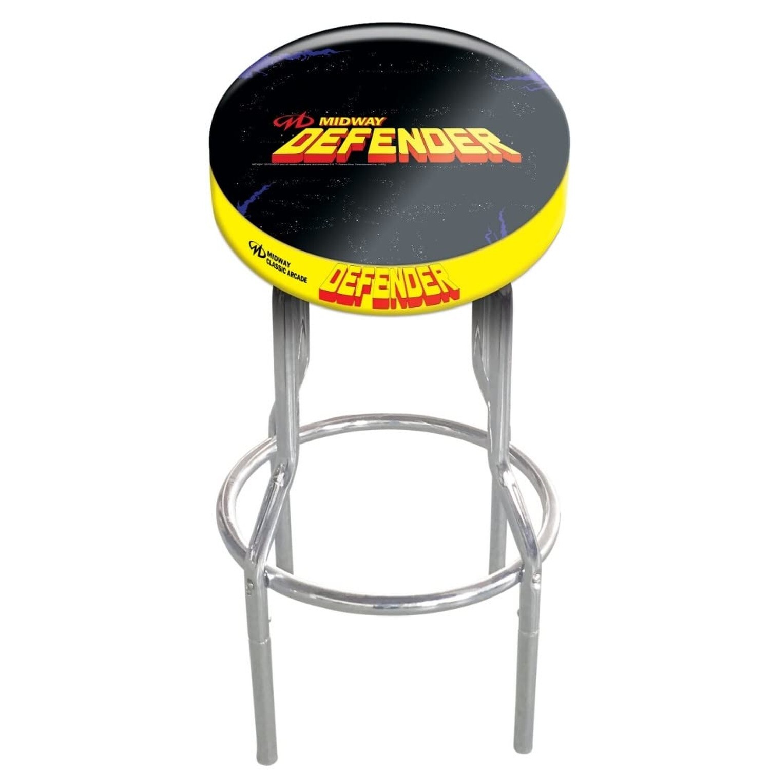 ARCADE1UP Stool Adjustable Height 21.5 inches to 29.5 inches (Defender)