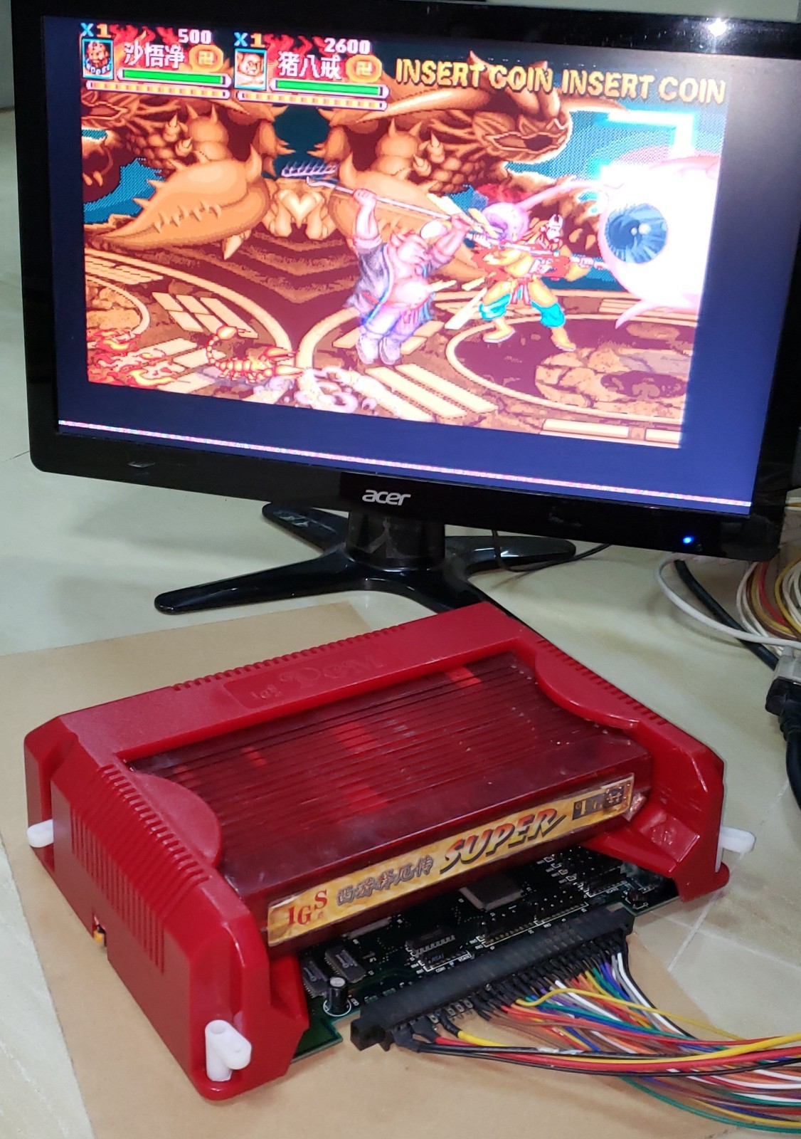 Oriental Legend Super Cartridge With PGM Mother Board IGS Arcade Video Game