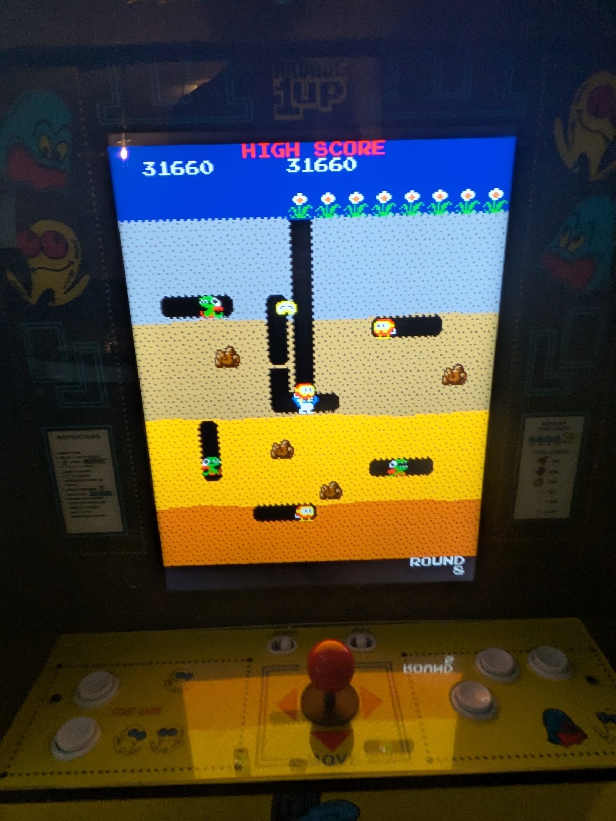 Arcade1up Pac-Man Partycade 12 Games in 1 Compact Arcade Machine