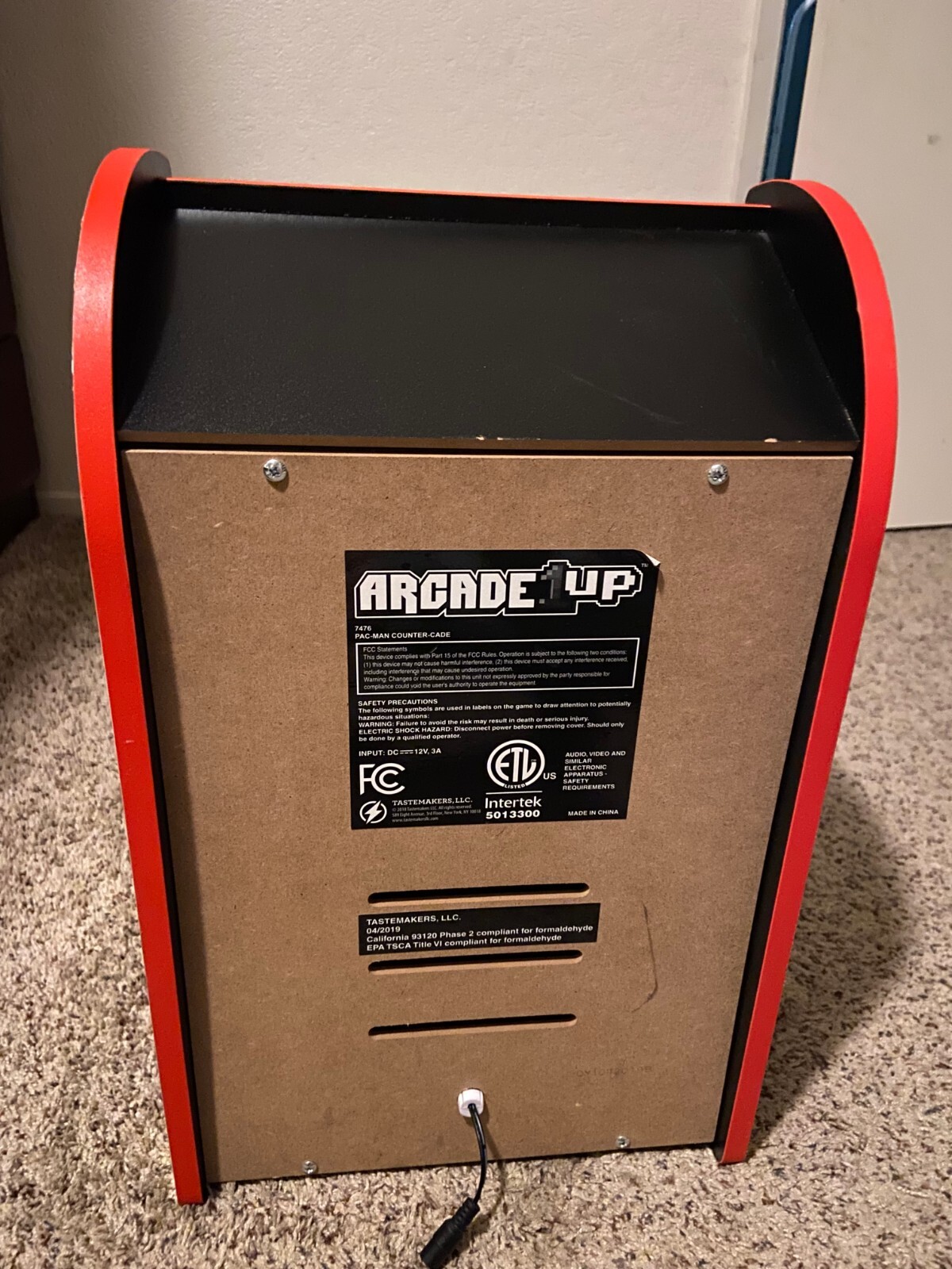 Acrade1Up Pac-Man & Pac & Pal Countercade 2 games in 1 Arcade Machine 1&2 Player