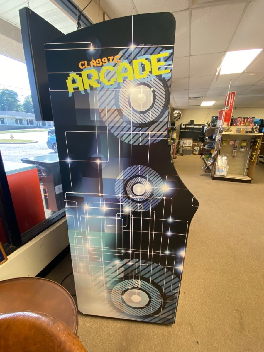 CLASSIC ARCADE Full-Sized Upright Arcade Game with 60 Classic Games (TDW031133)