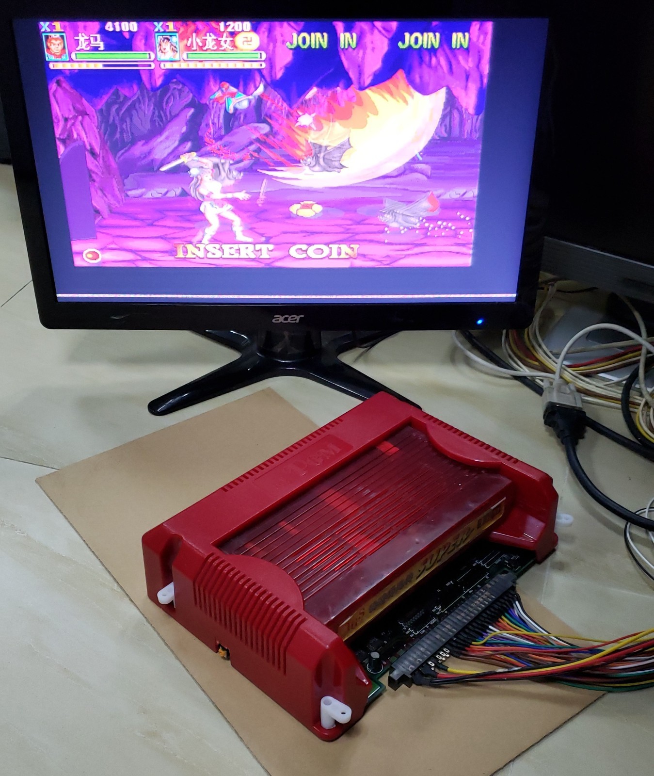 Oriental Legend Super Cartridge With PGM Mother Board IGS Arcade Video Game