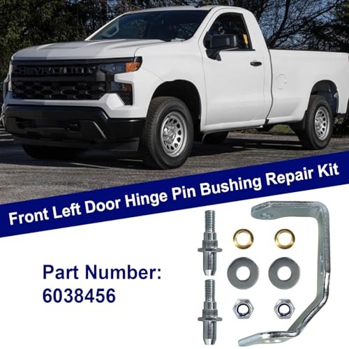 6038456 89025539 Door Hinge Pin Bushing Repair Kit Compatible with Front Left