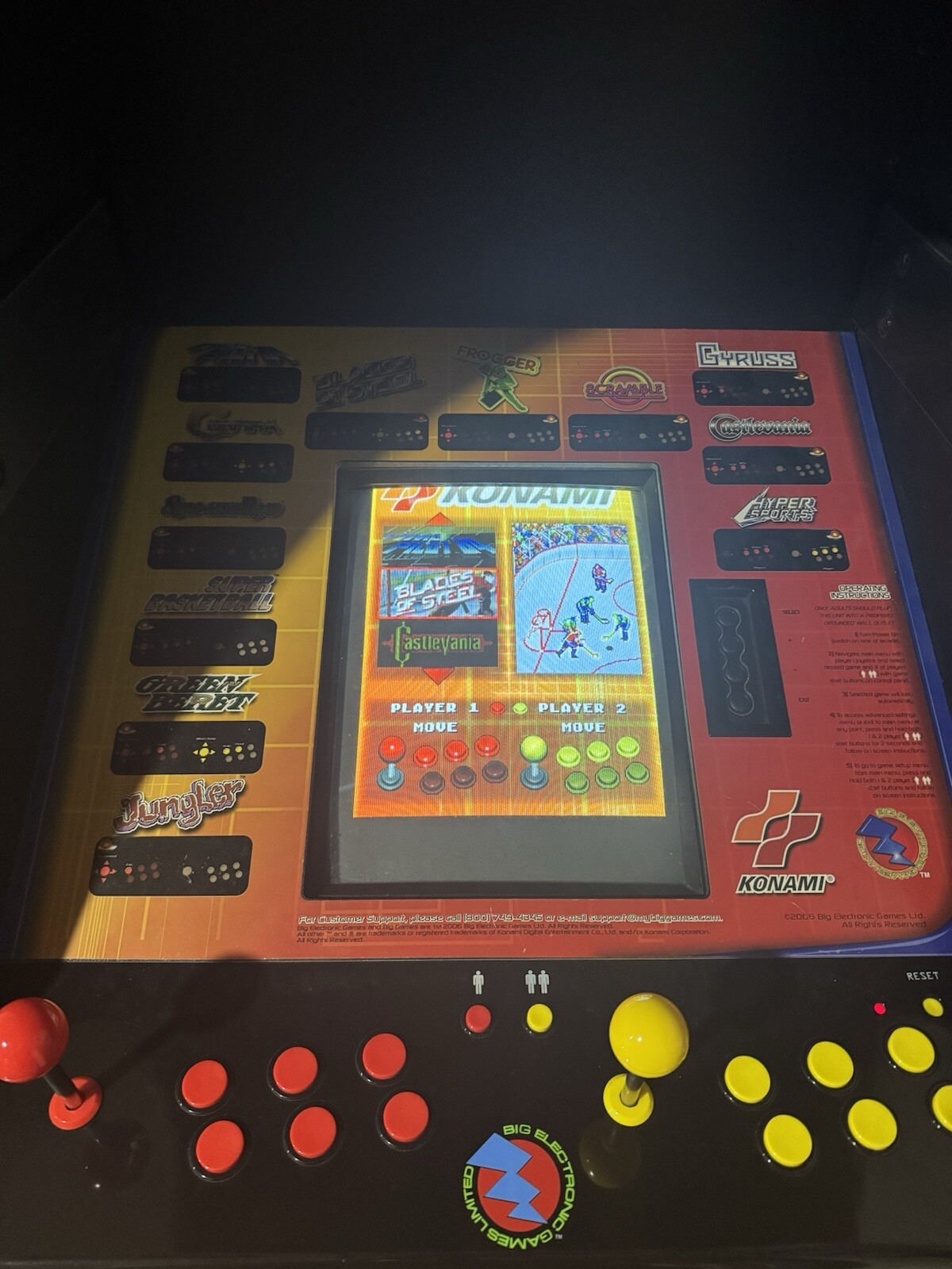 Konami Arcade Machine