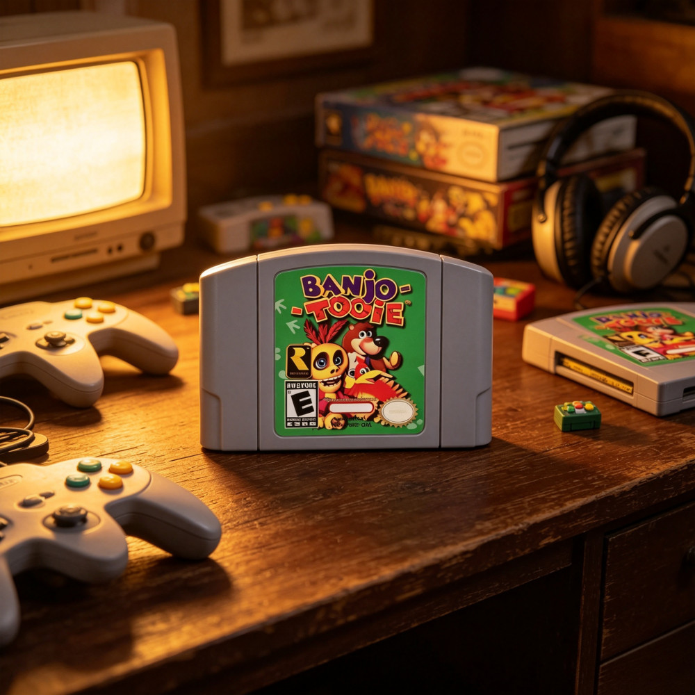 BANJO-TOOIE for Nintendo 64 N64 Game Cartridge Retro Game Tested Working